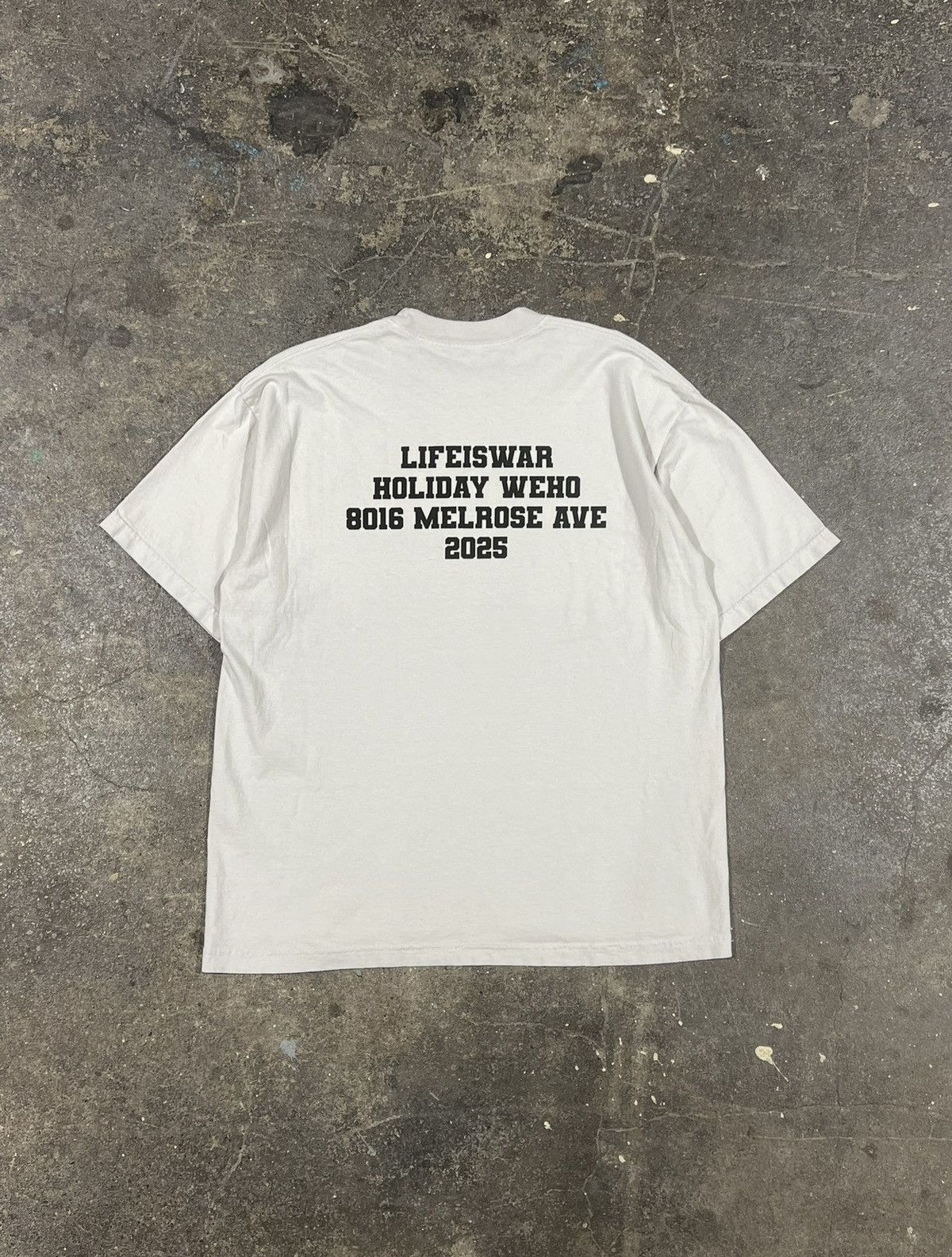 LifeisWar Mitch Modes Nick Holiday Collab Exclusive Tee