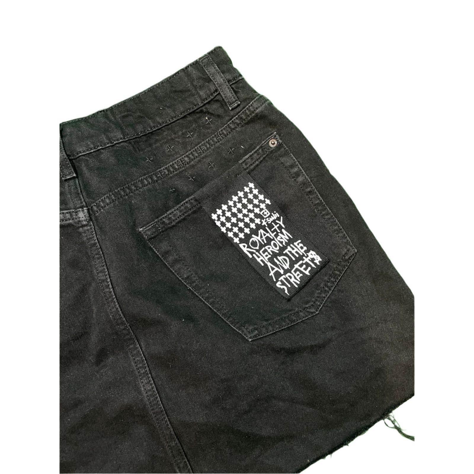 Ksubi Ksubi Black Jean Skirt Size 28" / US 6 / IT 42 - 2 Thumbnail