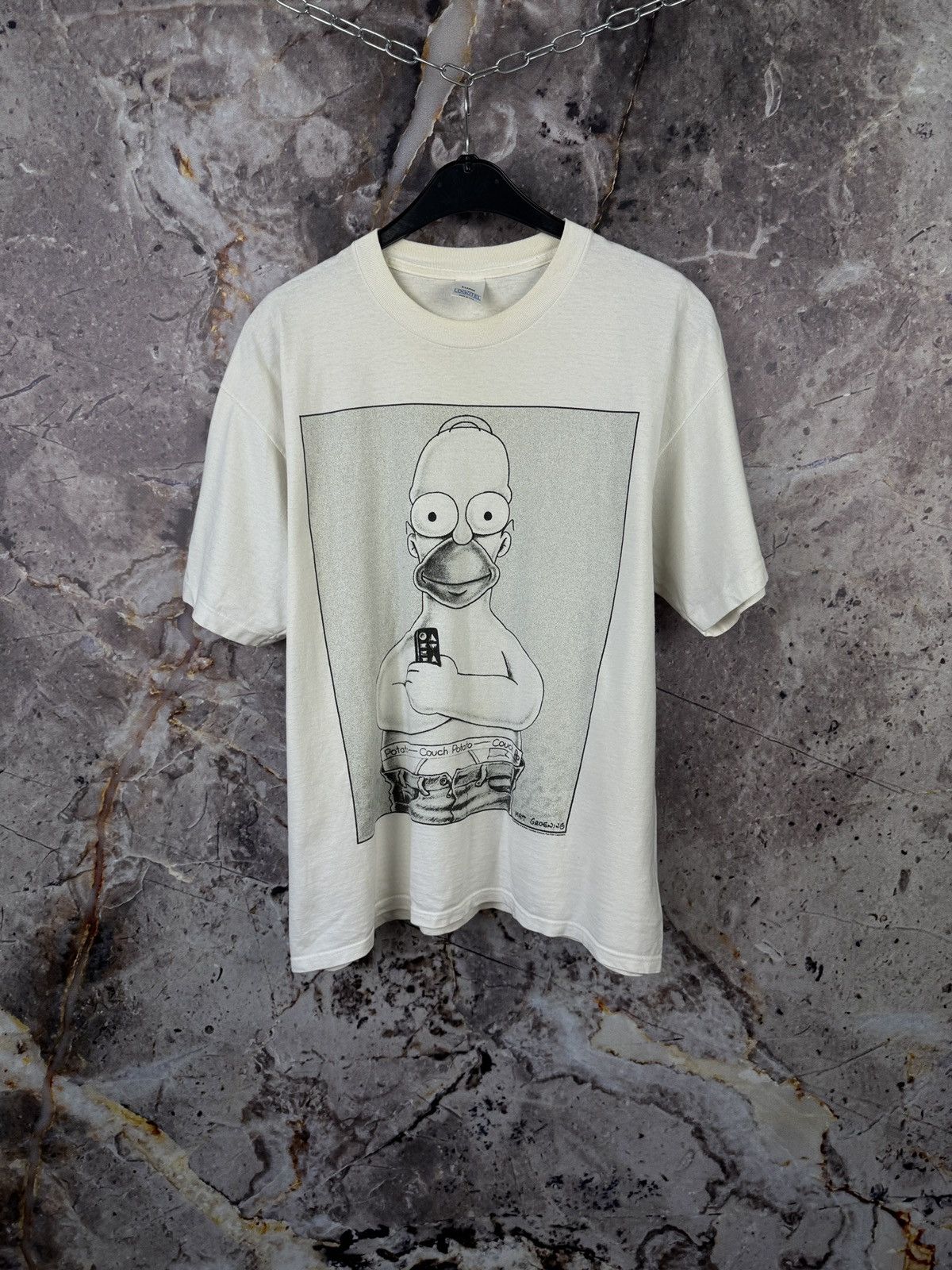 The Simpsons × Vintage Men’s The Simpsons T-Shirt Matt Groening 1994 Vintage Size US XL / EU 56 / 4 - 2 Thumbnail