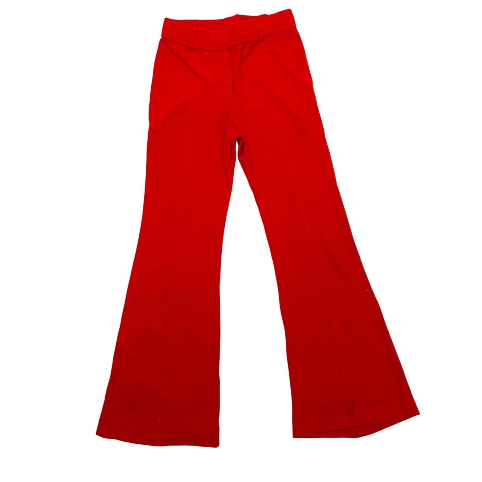 Other Vintage Koret of California Red Flare Pants - Women's Size 6 Size 28" / US 6 / IT 42 - 1 Thumbnail