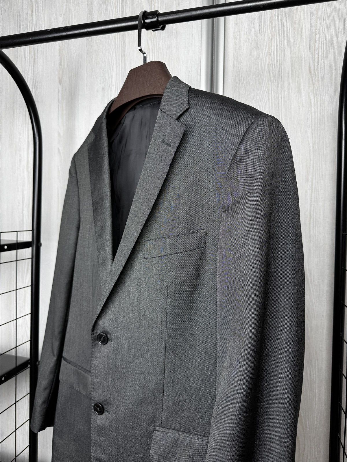 Z Zegna Z Zegna Graphite Grey Wool Silk 2 pcs city suit size 50R Size 40R - 7 Thumbnail