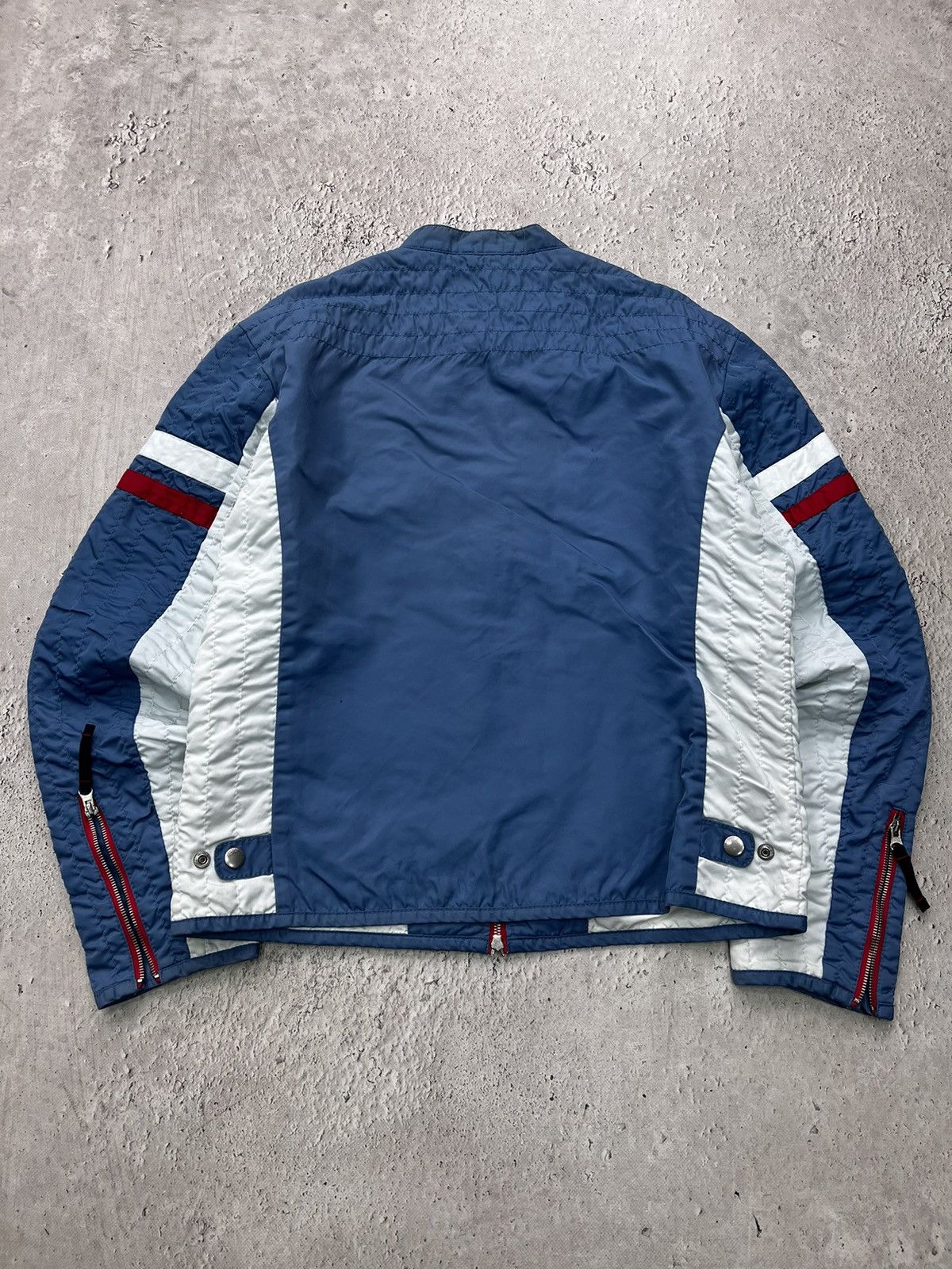 Diesel × If Six Was Nine × Le Grande Bleu (L.G.B.) VINTAGE RACING Y2K ENERGIE MAISON MARGIELA STYLE JACKET Size US XL / EU 56 / 4 - 10 Thumbnail