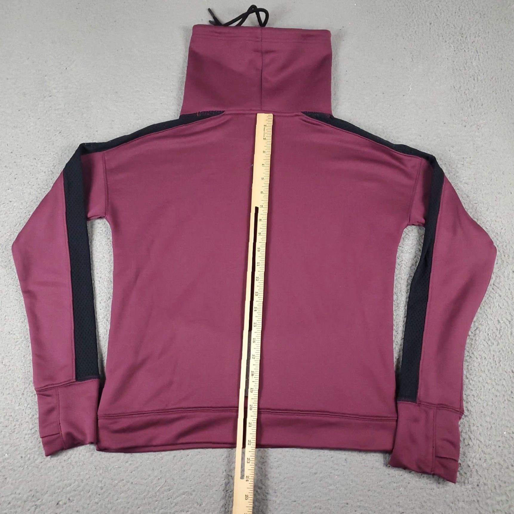 Under Armour VINTAGE Under Armour Womens Sweatshirt Pullover Hoodie Small Burgundy Casual Activewear Sports Size S / US 4 / IT 40 - 7 Thumbnail