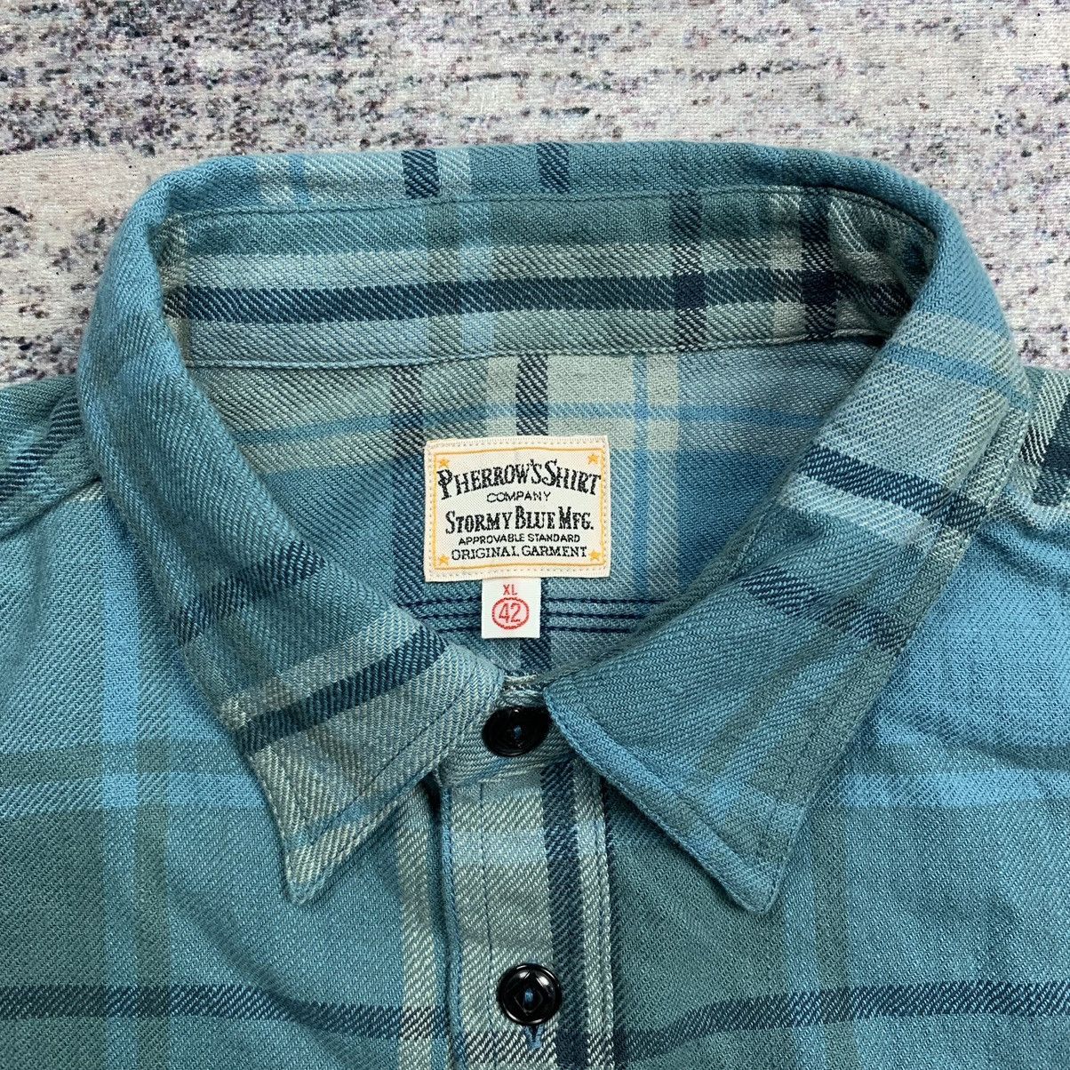 Pherrow's Pherrows stormy blue chambray flannel Size US XL / EU 56 / 4 - 7 Thumbnail