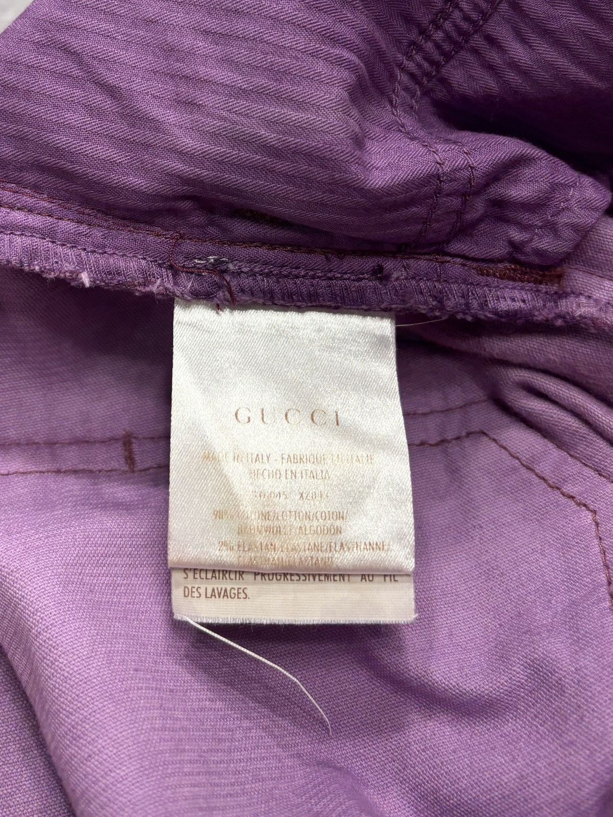 Gucci Vintage Gucci Skinny Fit Corduroy Pants Size US 30 / EU 46 - 4 Thumbnail