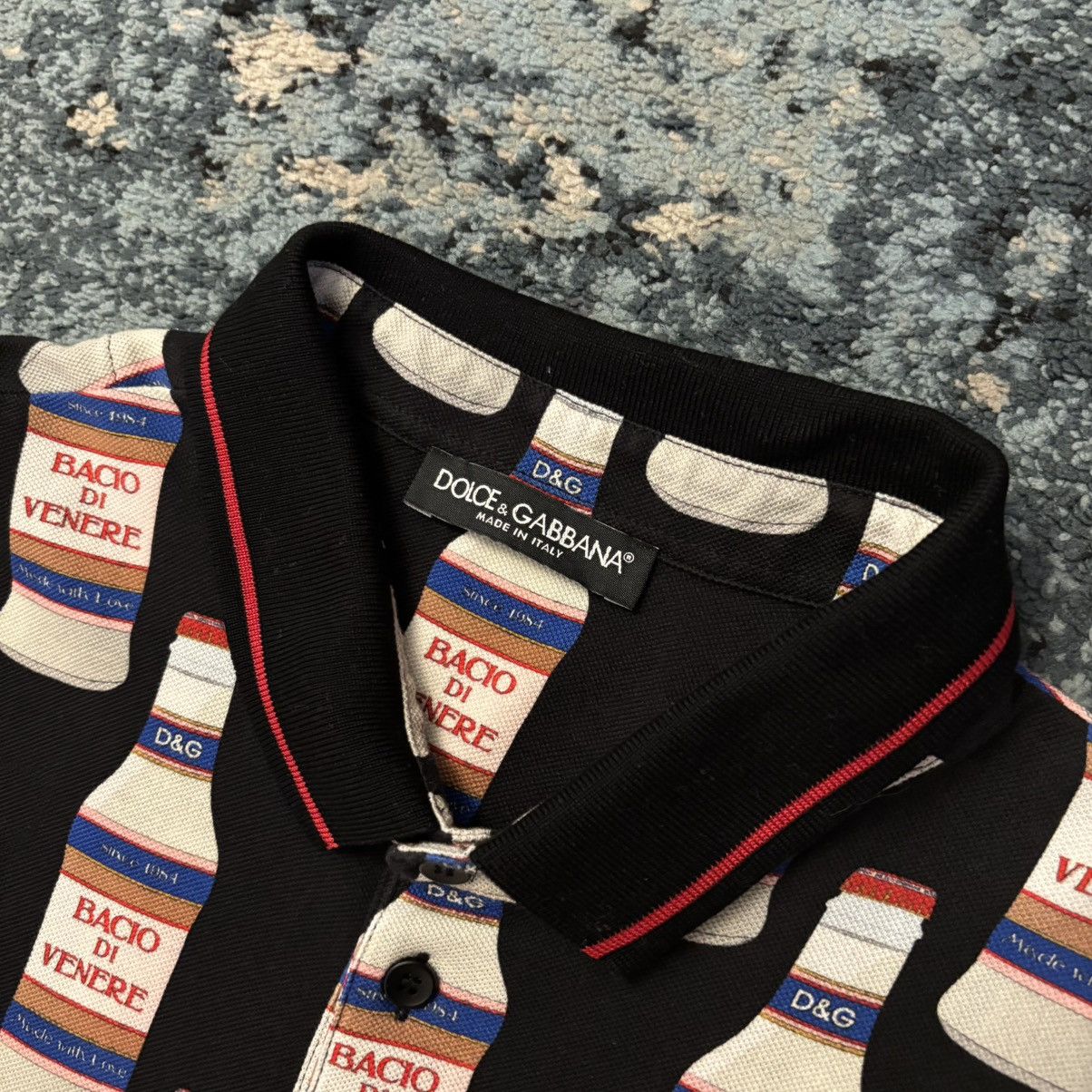 Dolce & Gabbana Dolce & Gabbana Printed Collar Shirt Fits Large Flawless Size US L / EU 52-54 / 3 - 2 Thumbnail