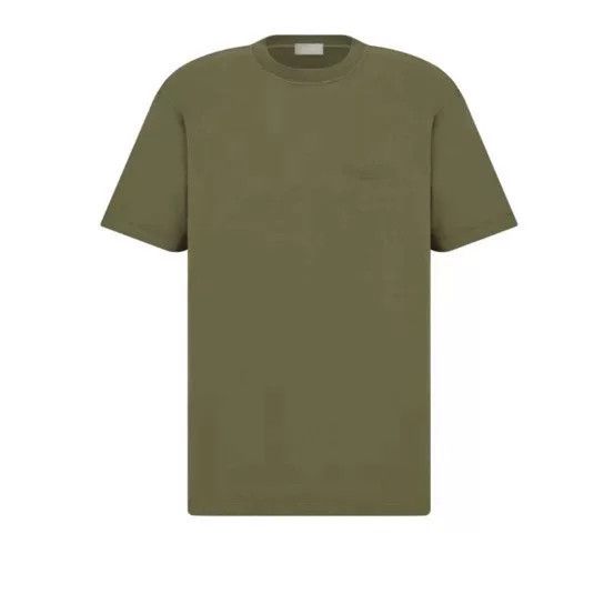 Dior Dior Green Small Logo Embroidery Short Sleeve Size US XL / EU 56 / 4 - 1 Thumbnail