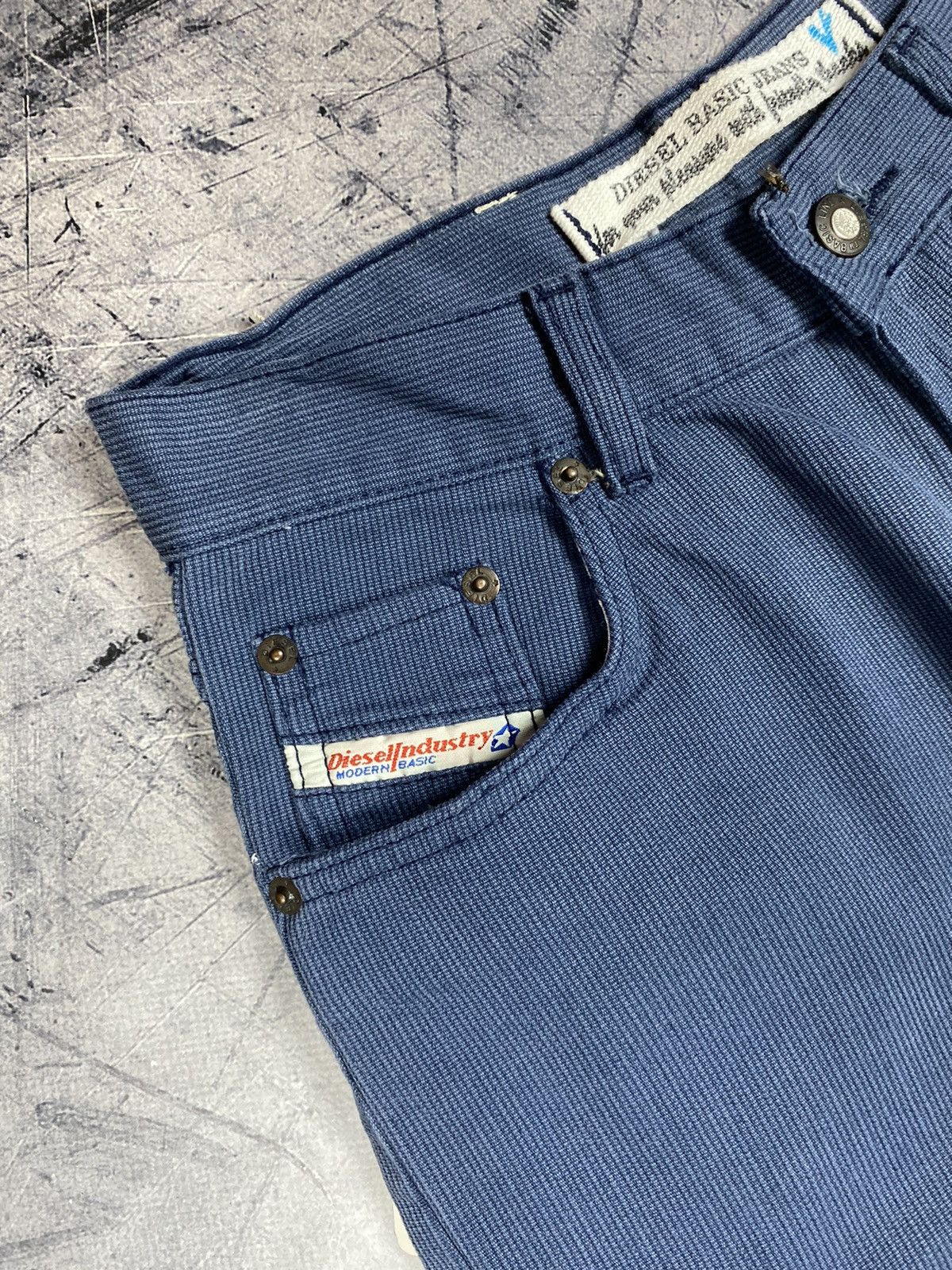 Diesel New! Vintage 00s Diesel Cochise Designer Denim Jeans y2k og Size US 31 - 7 Thumbnail