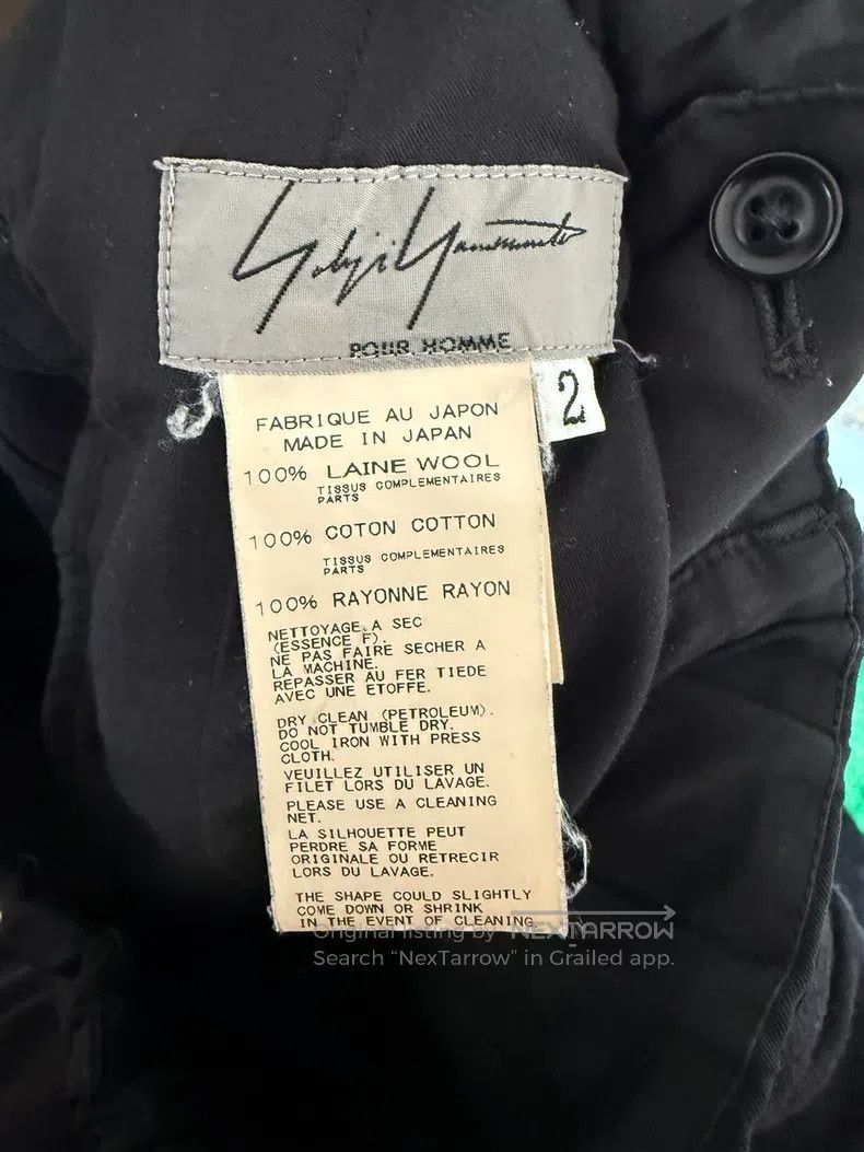 Yohji Yamamoto Yohji Yamamoto size 2 FW15 Triple Series pants Size US 28 / EU 44 - 7 Thumbnail