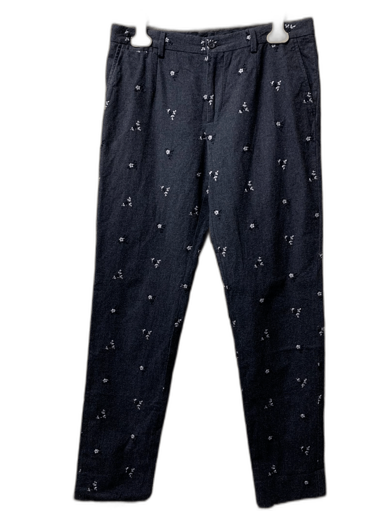 Dolce & Gabbana Men's Embroidered Casual Pants
