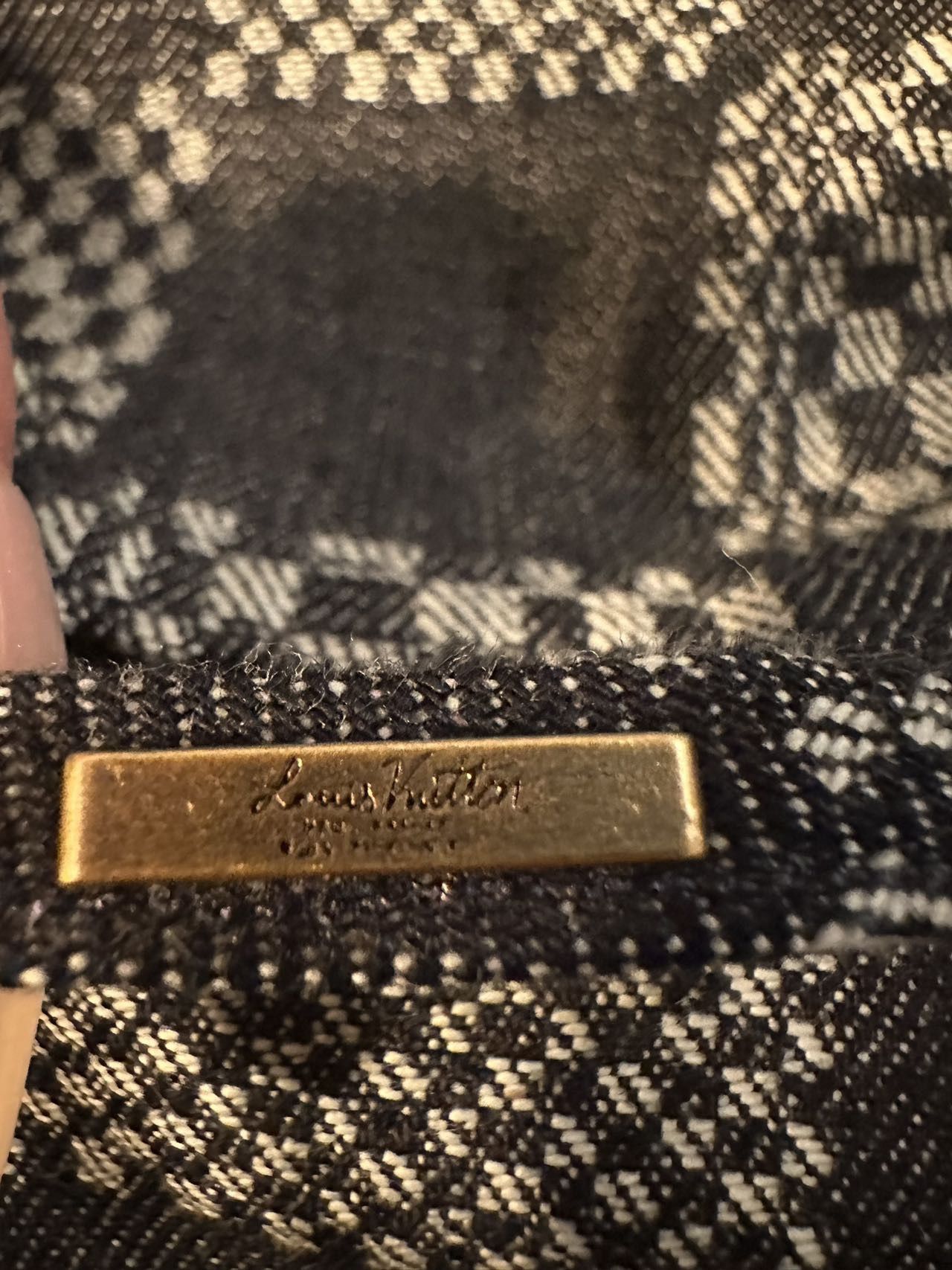 Louis Vuitton Distorted Denim Jacket