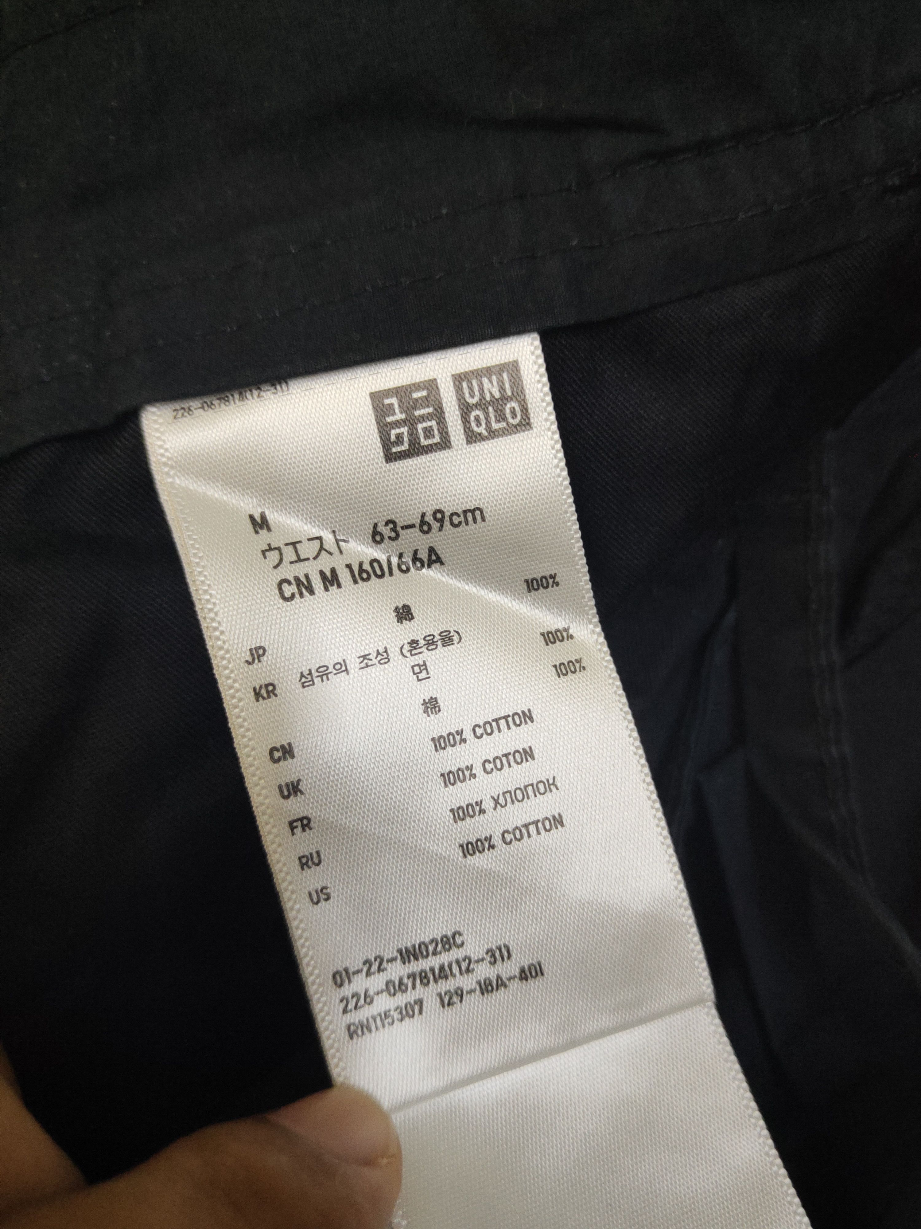 Japanese Brand DL Uniqlo Black Multipocket Tactical Cargo Pants #1521 Size 28" / US 6 / IT 42 - 12 Thumbnail