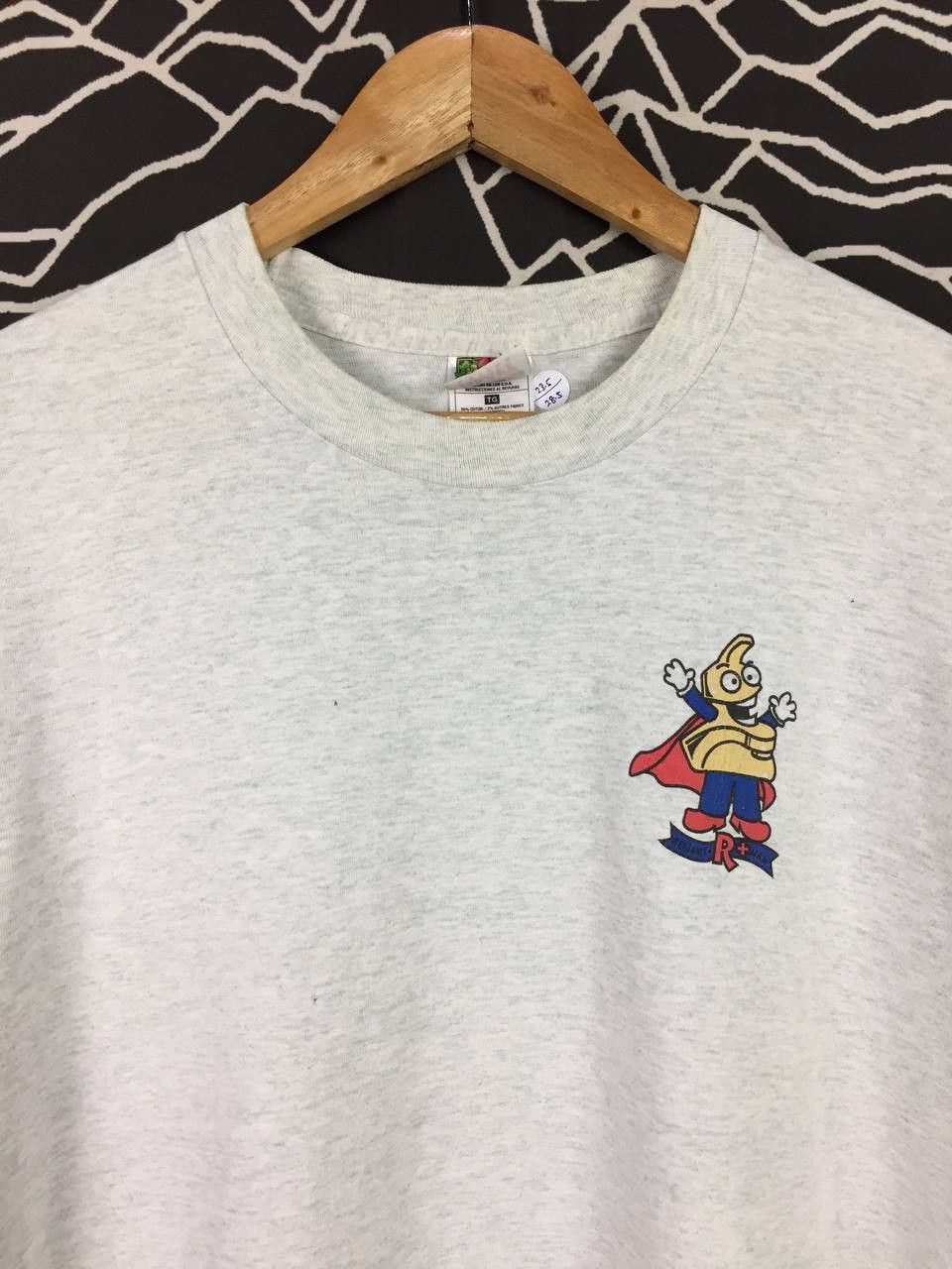Fruit Of The Loom × Vintage Vtg 90s FOTL American Standard World's Safest Faucet Tee Size US XL / EU 56 / 4 - 3 Thumbnail