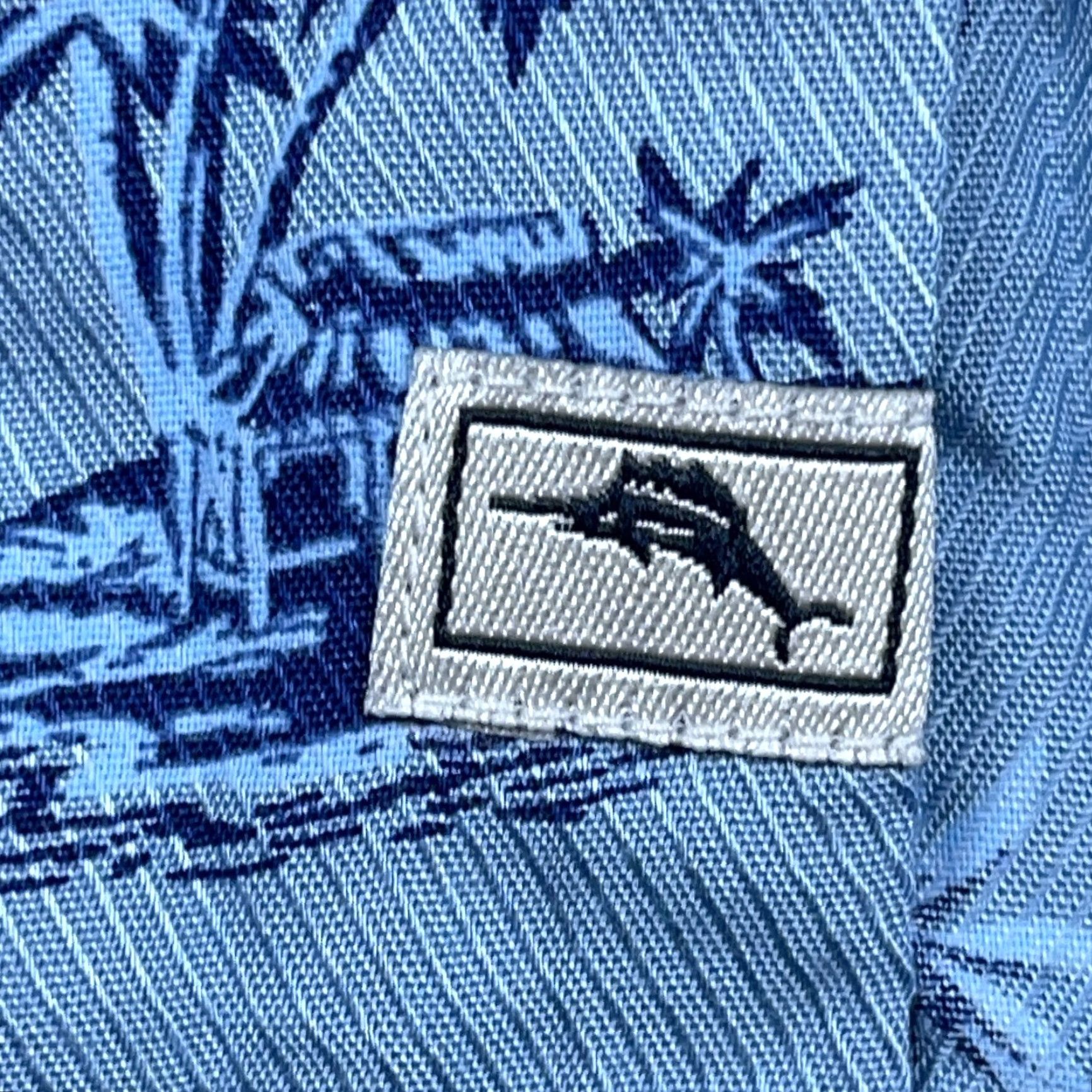 Tommy Bahama Tommy Bahama Shirt Men Small Blue Floral Island Bound Hawaiian Button Up Viscose Size US S / EU 44-46 / 1 - 7 Thumbnail