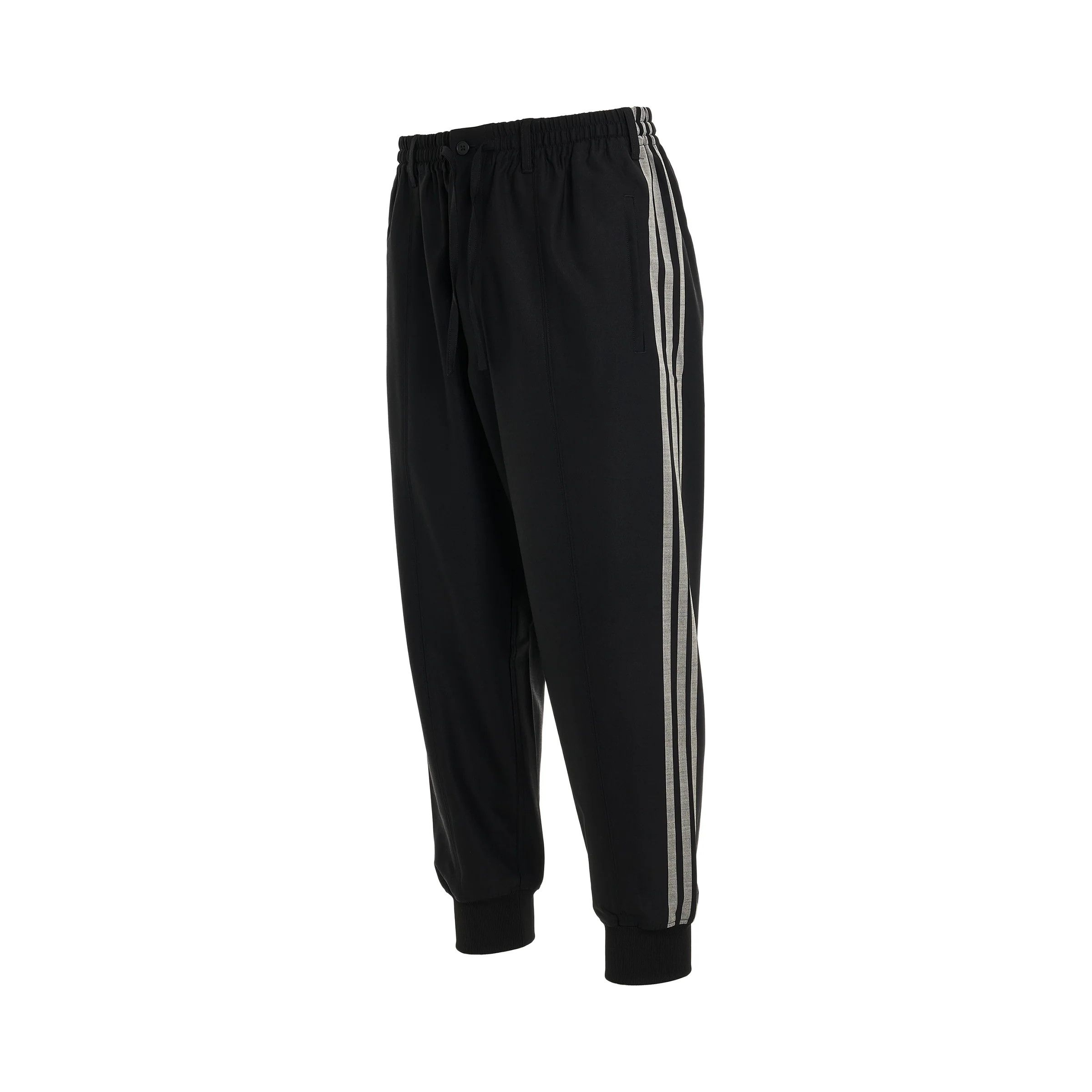 Y-3 o1mris0824 Wool Cuffed Pants in Black Size US 34 / EU 50 - 2 Thumbnail