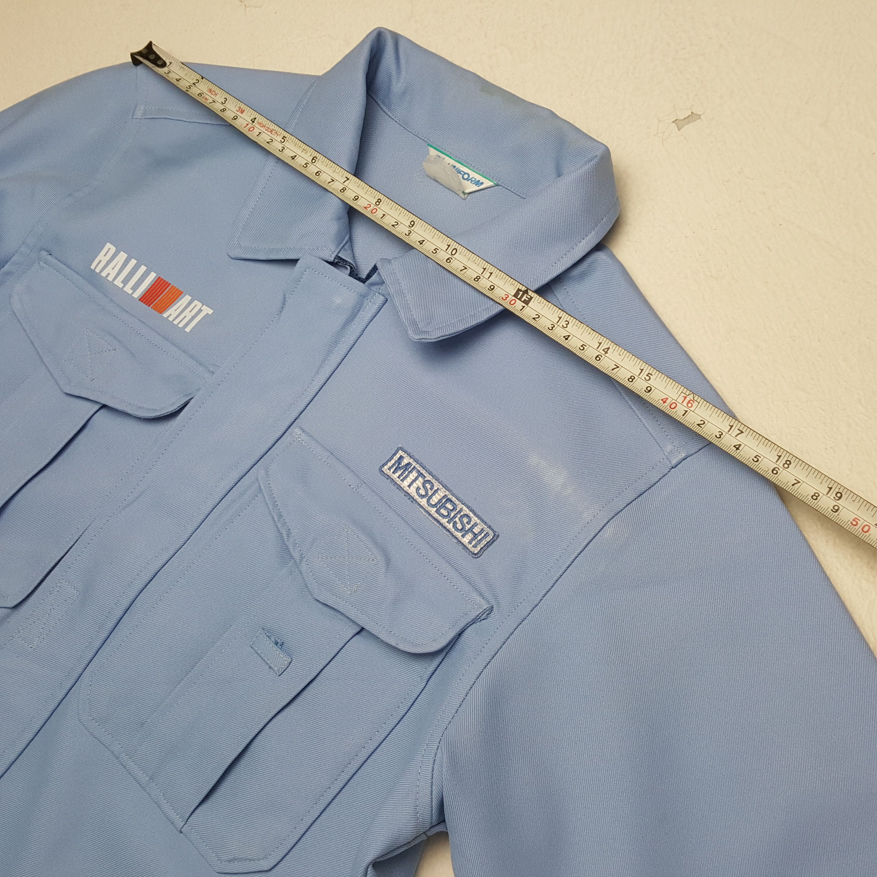 Japanese Brand × Vintage Vintage MITSUBISHI RALLI ART Japanese Racing Custom Jacket Size US S / EU 44-46 / 1 - 5 Thumbnail