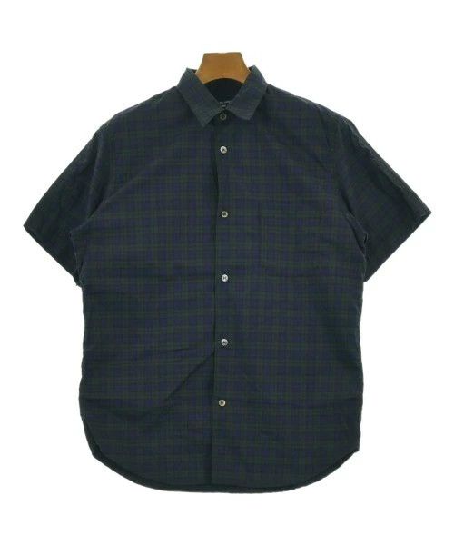 Comme des Garcons Homme Plus Shirt Checkered Cotton Short Sleeve Size US XS / EU 42 / 0 - 1 Thumbnail