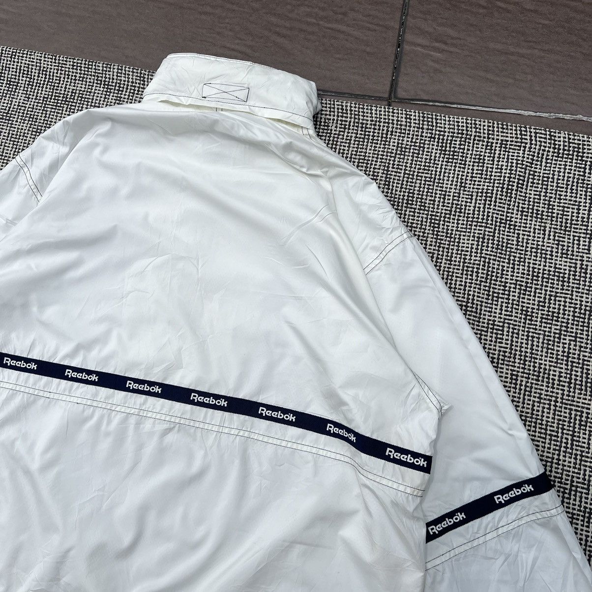 Reebok × Vintage Vintage Reebok Windbreaker Half Zip 90s Size US L / EU 52-54 / 3 - 13 Thumbnail