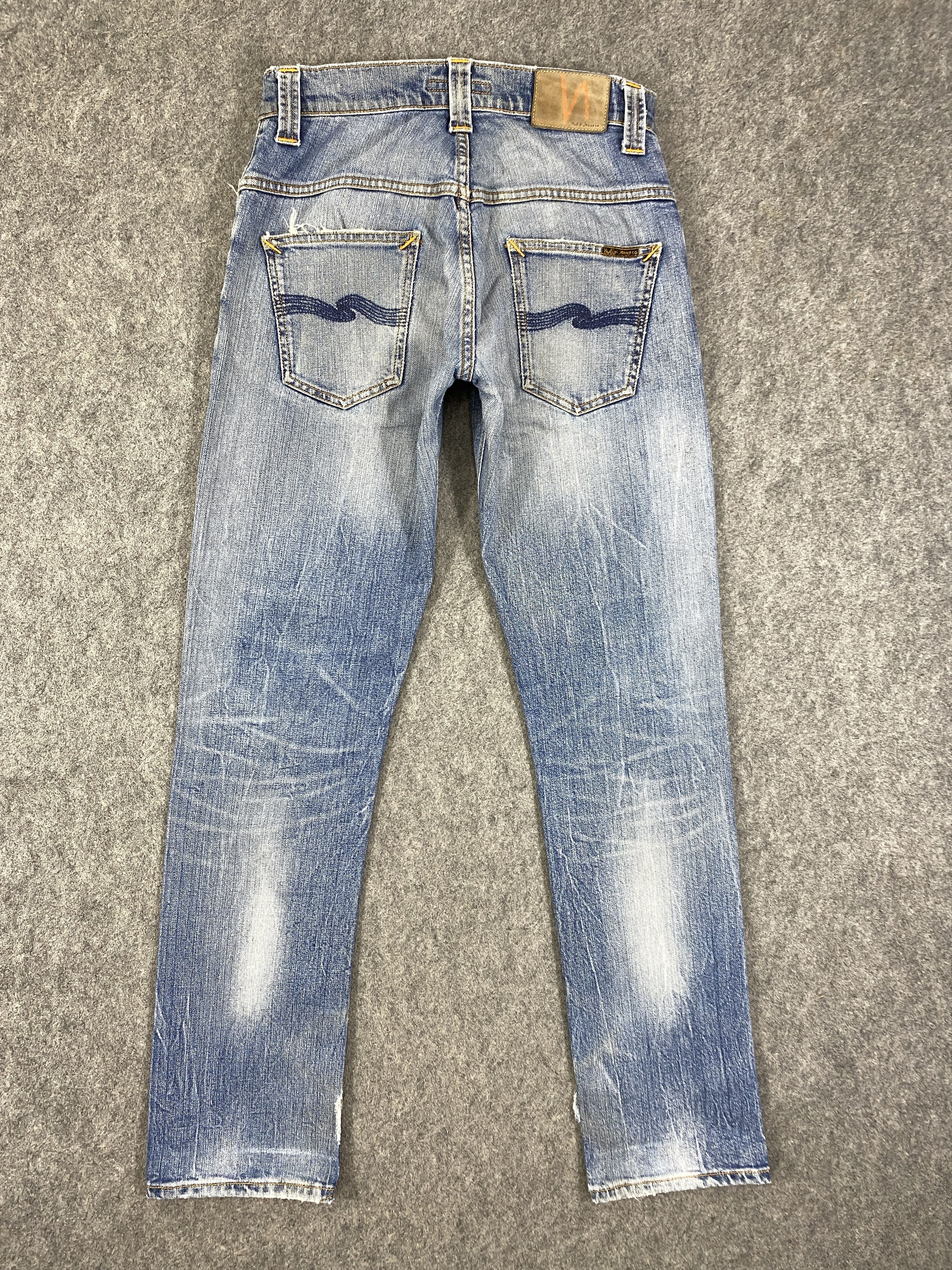Nudie Jeans Faded Blue Vintage Nudie Jeans 29x31 Denim - JN3258 Size US 29 - 2 Thumbnail