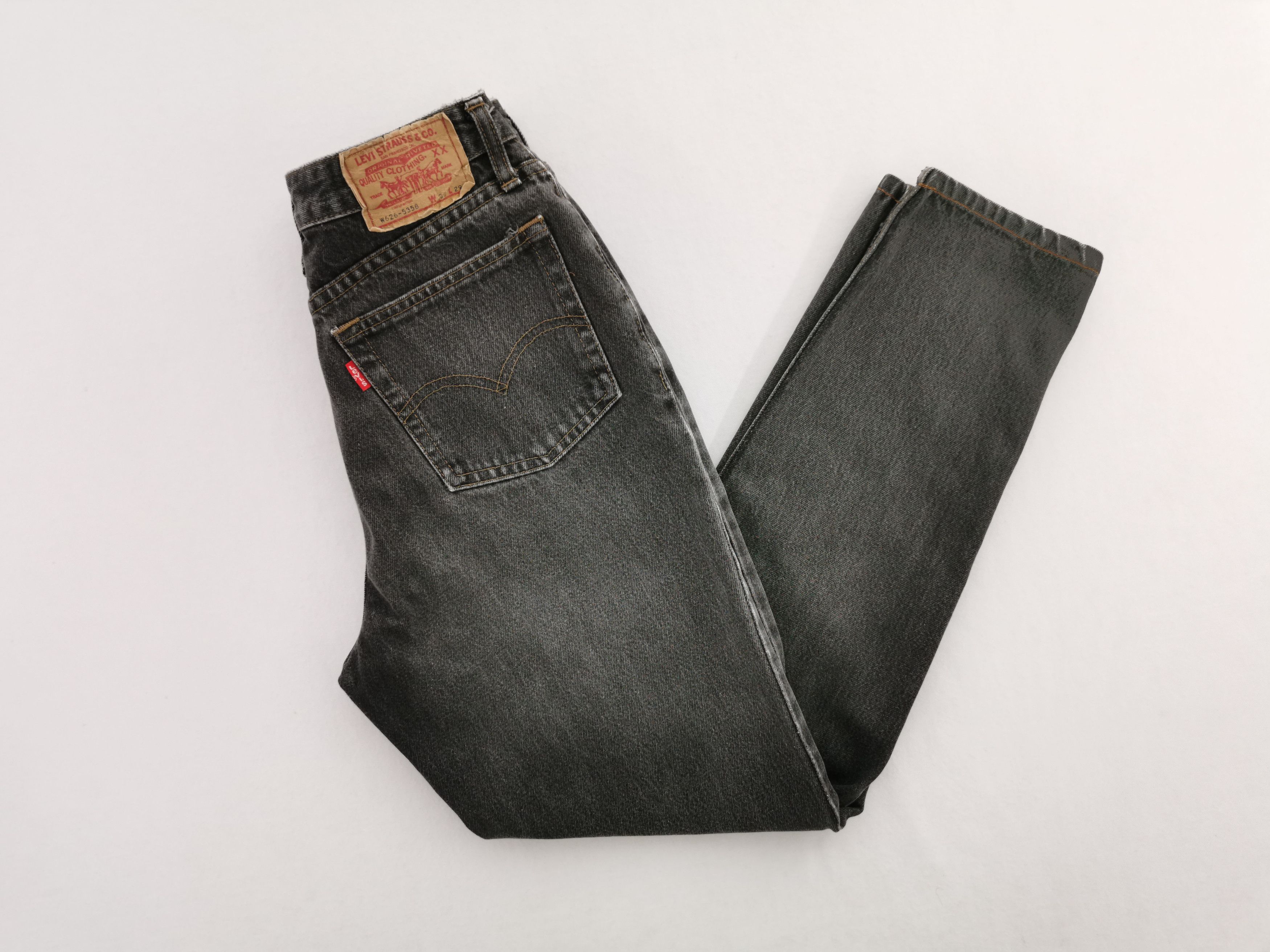 Levi's Levis 626-5358 Women Denim Jeans Pants Made In Japan Size 24" / US 00 / IT 34 - 8 Thumbnail