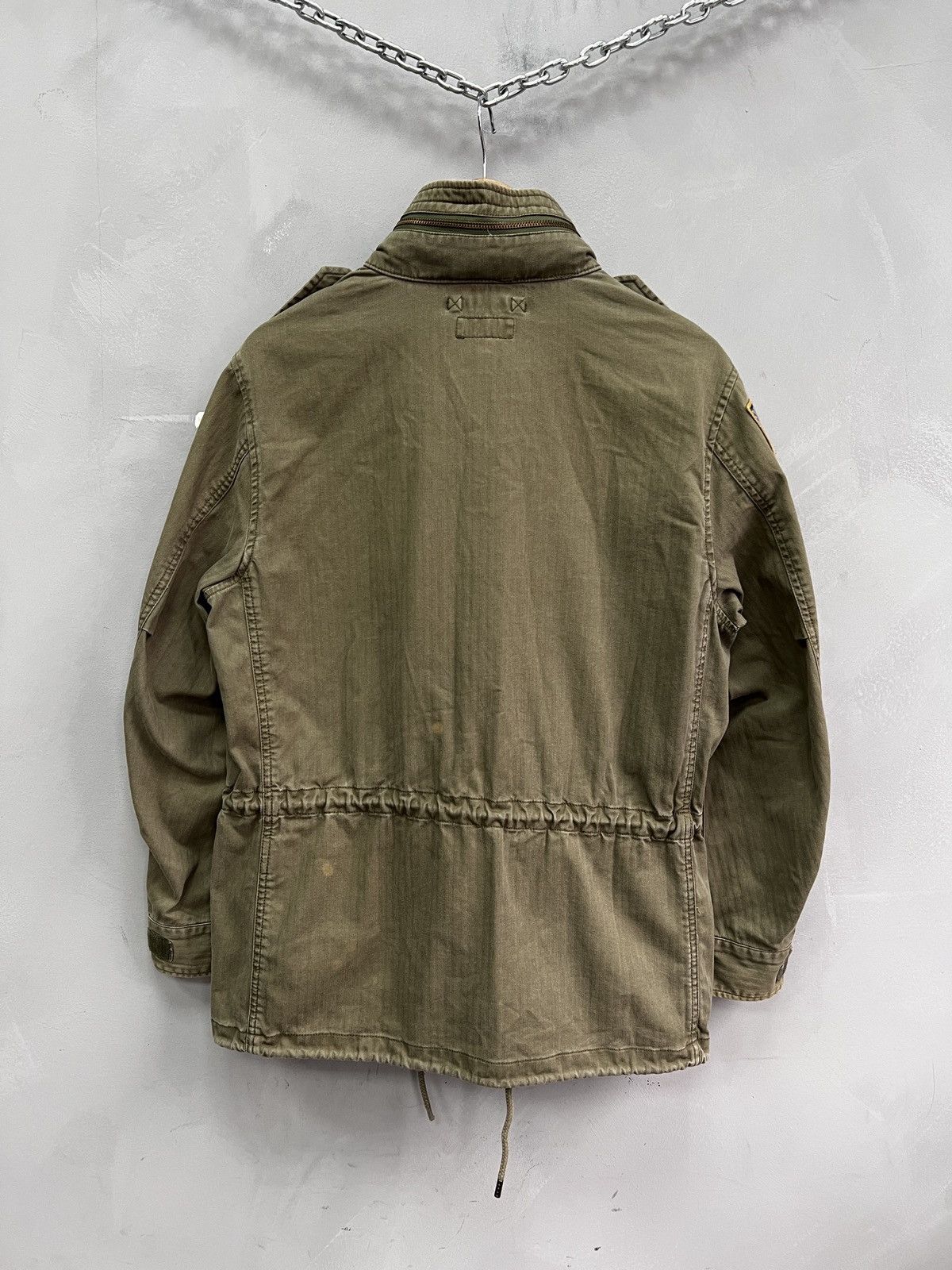 Polo Ralph Lauren Vintage 90's Polo Ralph Lauren Combat Military Field Jacket Size US S / EU 44-46 / 1 - 9 Thumbnail
