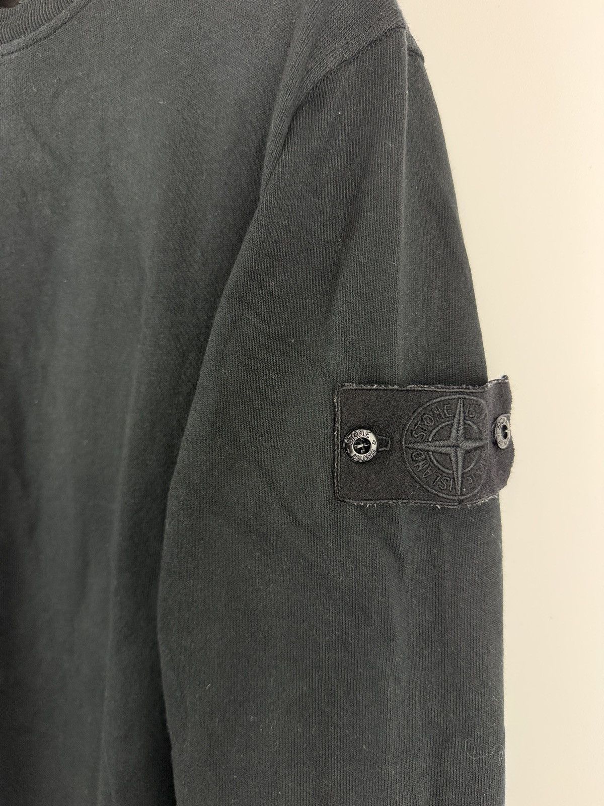 Stone Island Black Stone Island Ghost crewneck sweatshirt Size US XXL / EU 58 / 5 - 2 Thumbnail