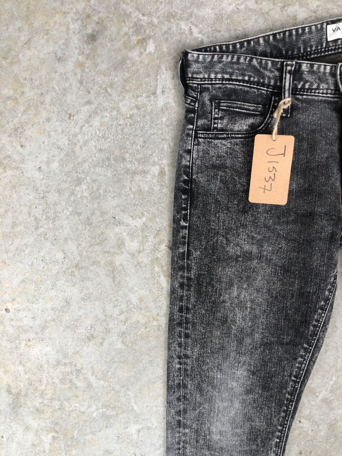 If Six Was Nine Japanese Vanquish Distressed Denim Skinny Jeans Size US 32 / EU 48 - 4 Thumbnail