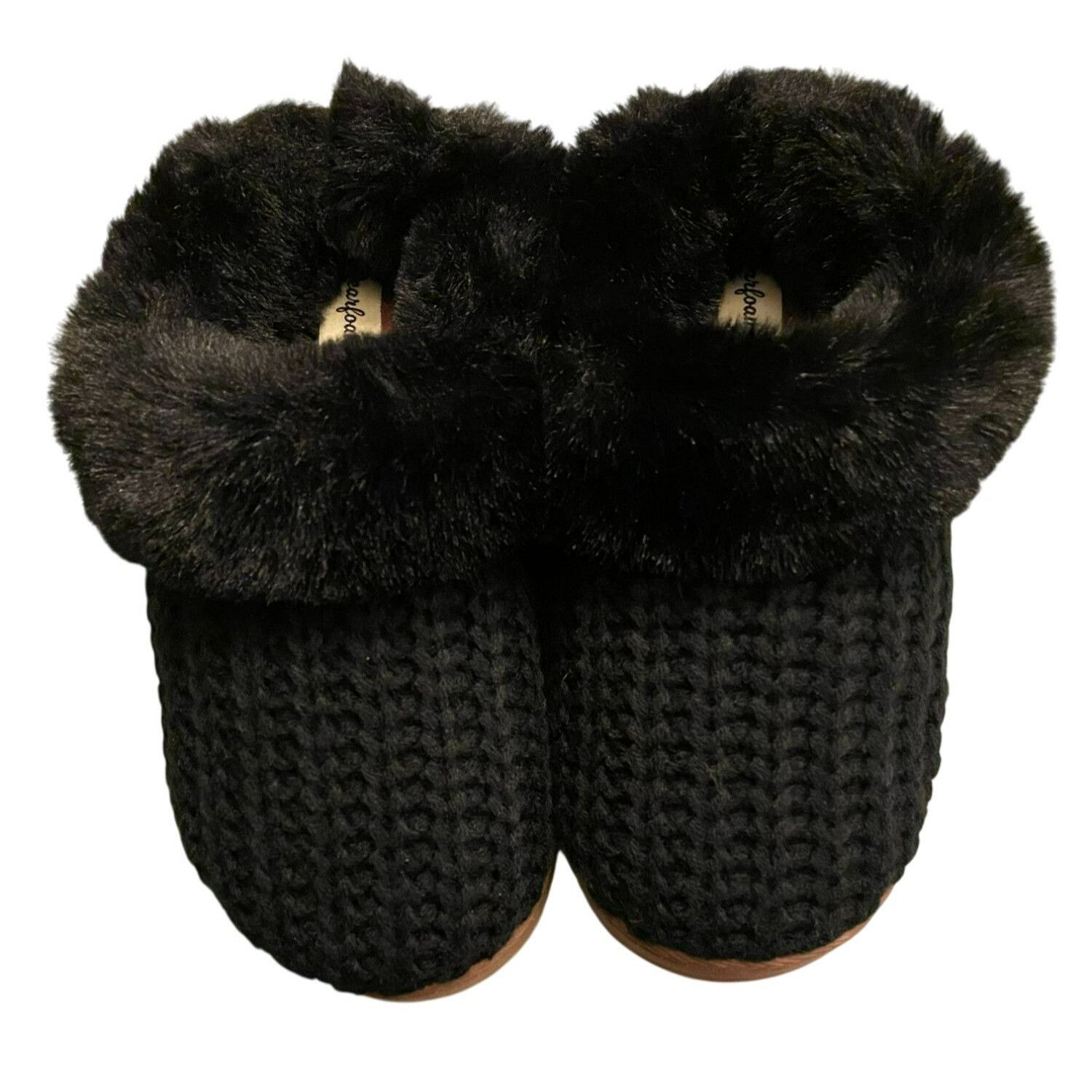 Other Dearfoams Women's Hannah Festive Knit Clog Slippers Small 5- Size US 5 / IT 35 - 1 Thumbnail