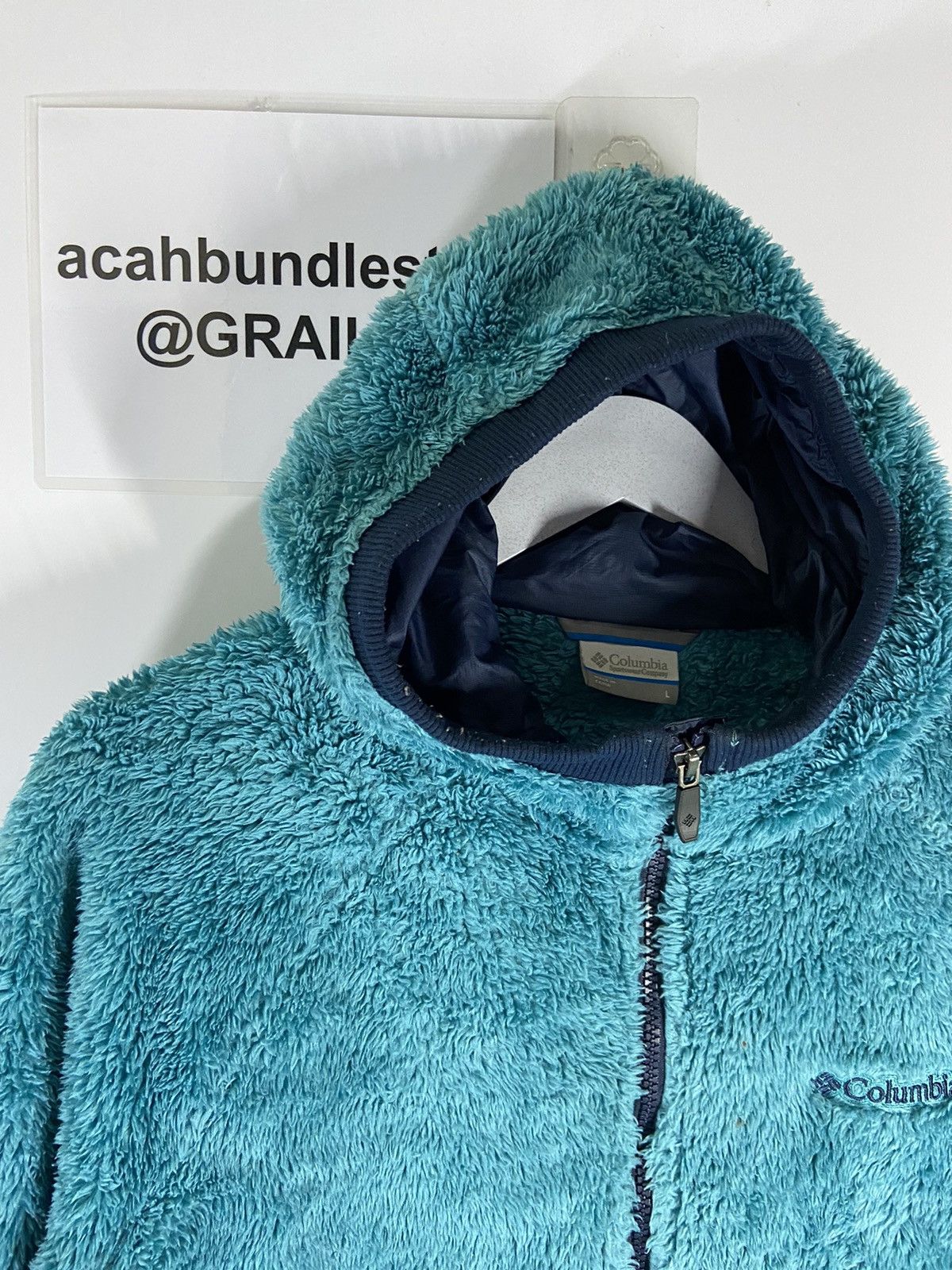 Columbia COLUMBIA FLEECE ZIPPER HOODIE Size US L / EU 52-54 / 3 - 4 Thumbnail