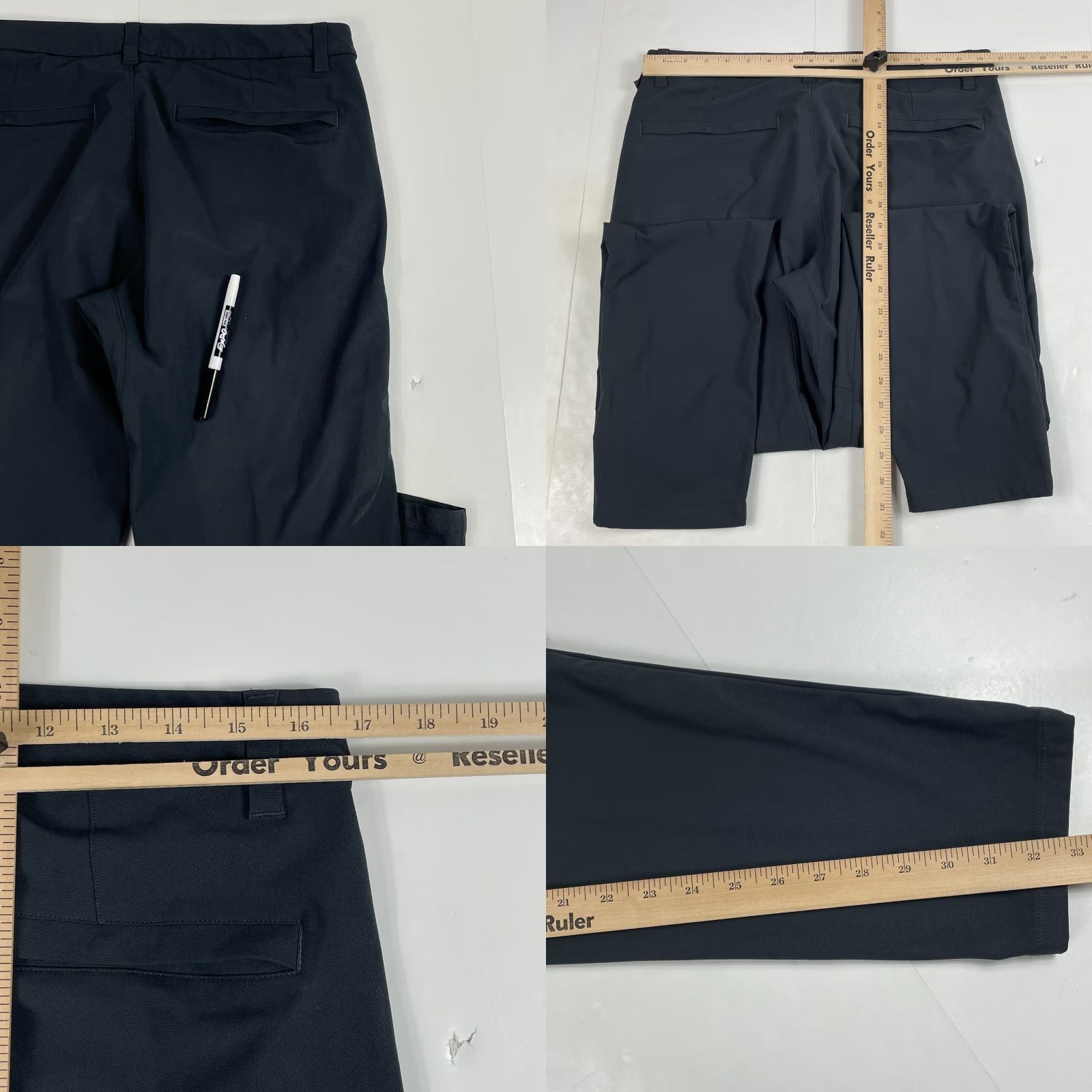 Lululemon Lululemon Pants Mens 34 x 32 Gray ABC Chino Slim Tapered Golfer Golfing Pants (5-Pocket) Slim Rise Mid WC Mens Size US 34 / EU 50 - 8 Thumbnail