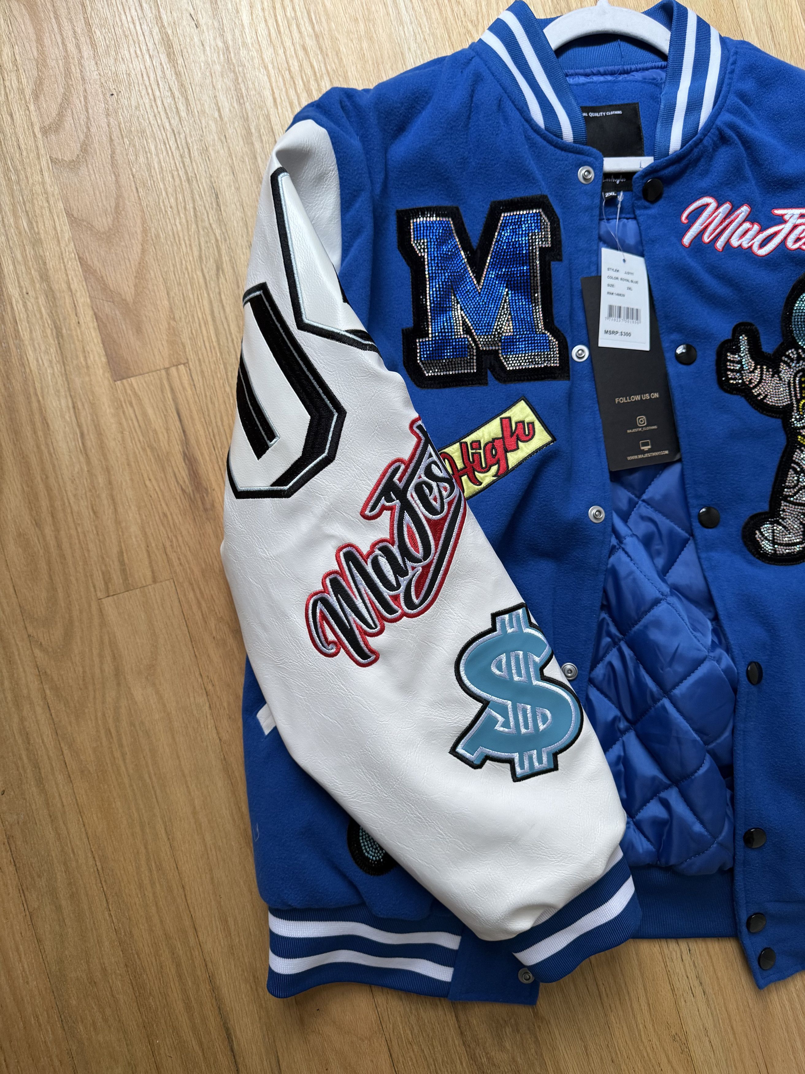 Majestic Varsity Bomber Size US M / EU 48-50 / 2 - 5 Thumbnail