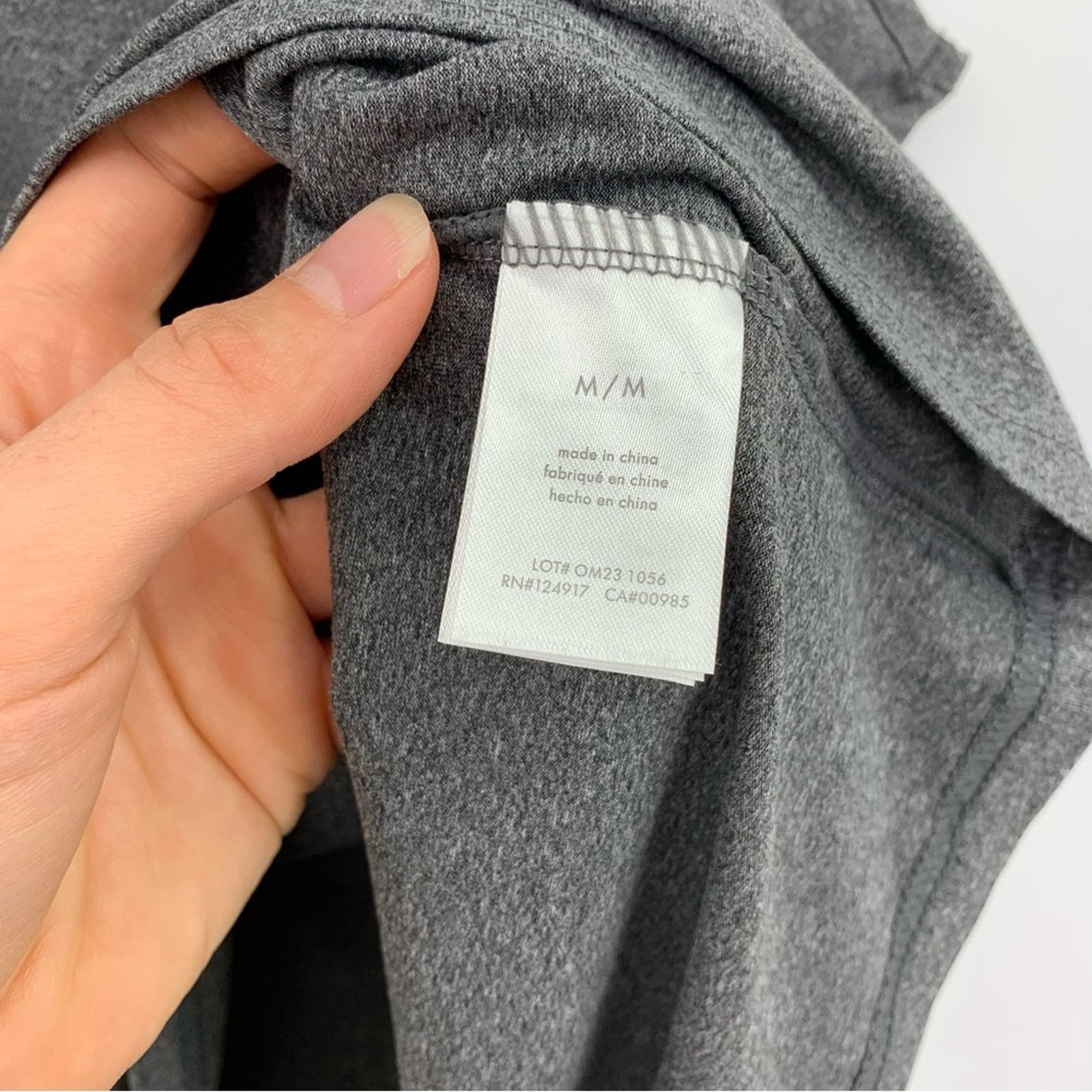 Onia NWT ONIA Everyday Tank Dark Heather Grey M Size US M / EU 48-50 / 2 - 4 Thumbnail