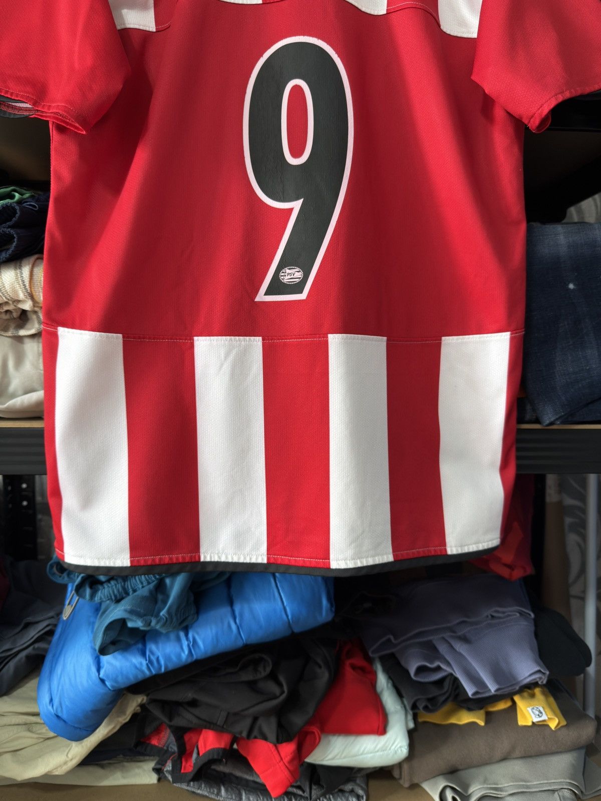 Nike × Vintage Vintage Nike PSV Eindhoven 2009/10 Home Shirt Soccer Jersey Size US M / EU 48-50 / 2 - 13 Thumbnail