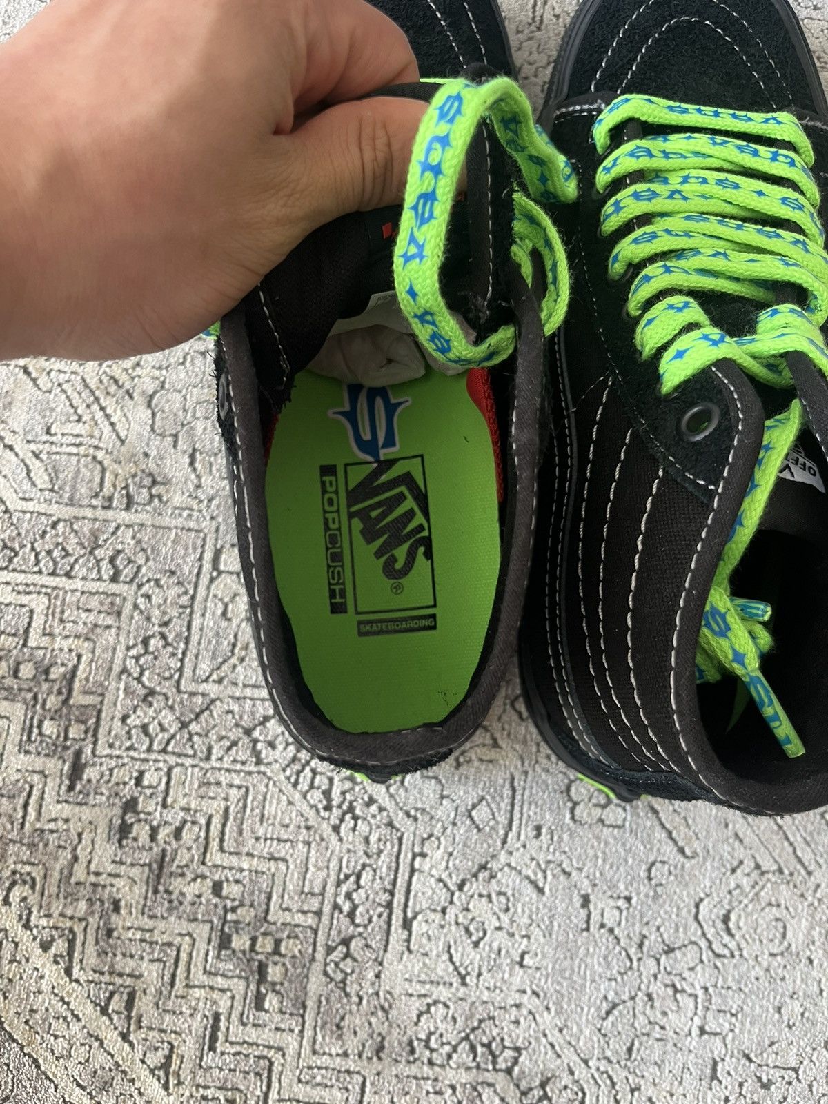 Punk and Yo × Vans PUNKANDYO VANS SKATE SKI8-HI | Grailed