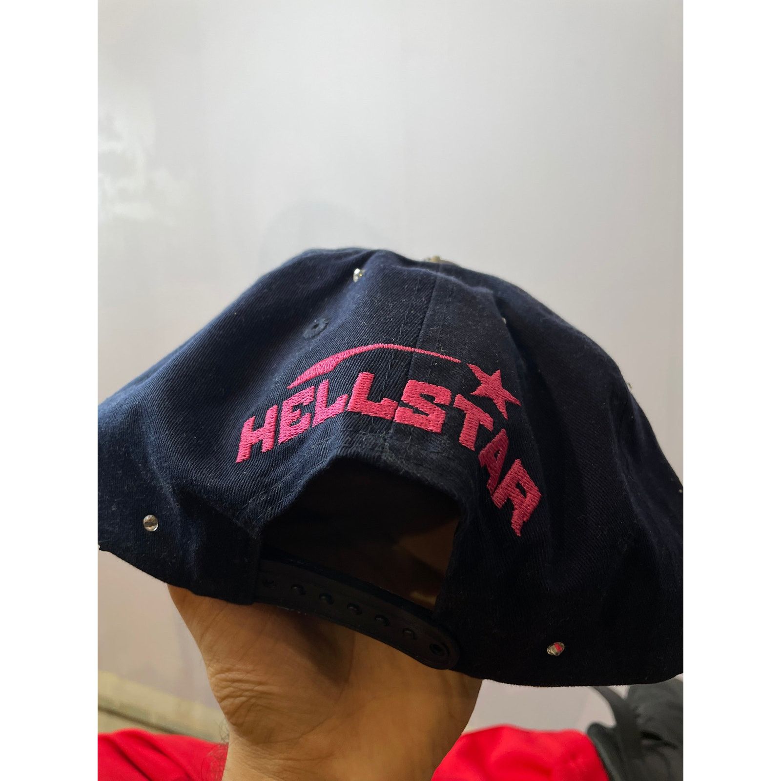 HELLSTAR Hellstar Pink & Navy Trucker Hat Size ONE SIZE - 2 Thumbnail
