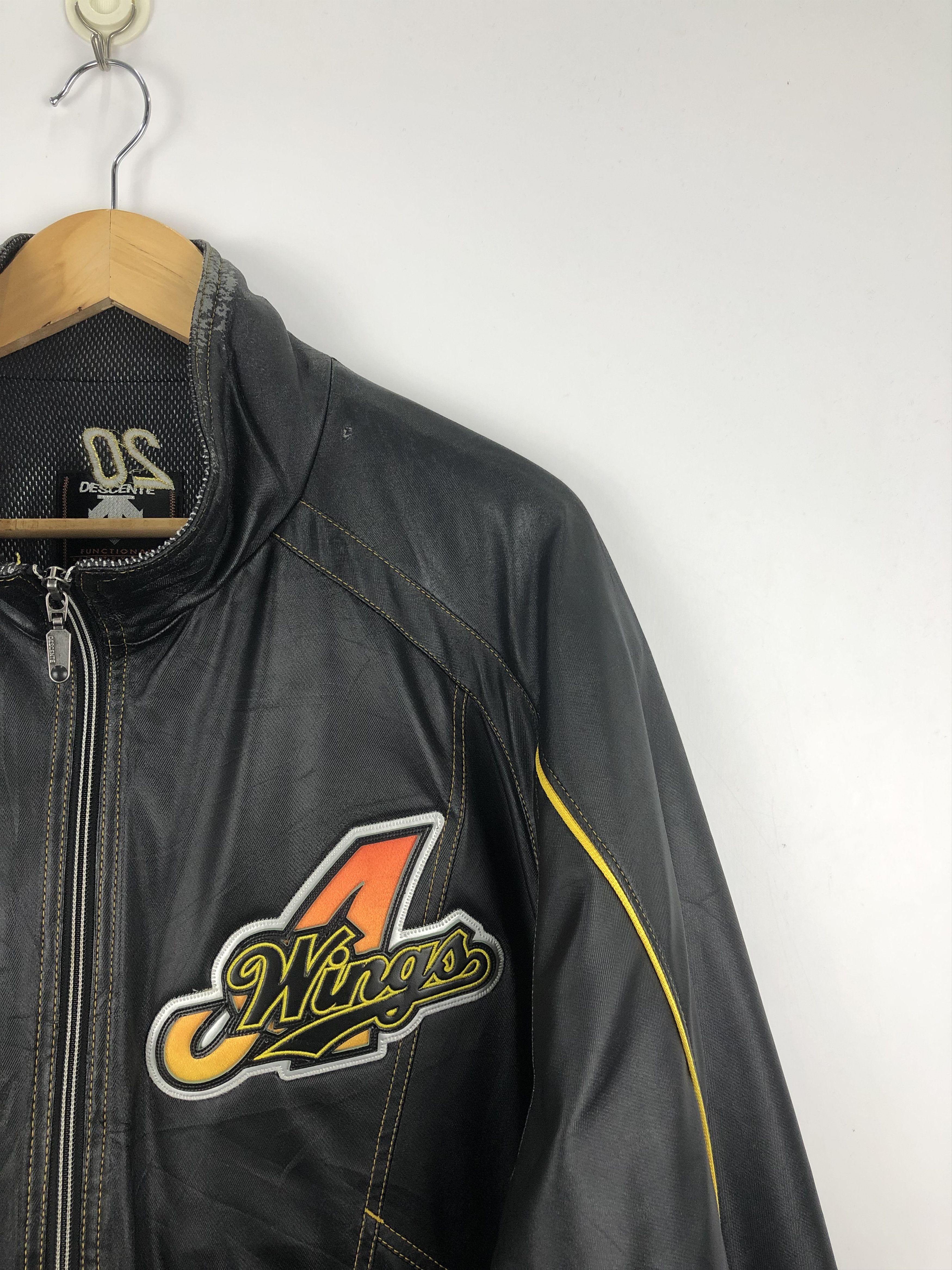 Descente × Vintage Vintage Descent Light Jacket Varsity Style J0752 Size US L / EU 52-54 / 3 - 9 Thumbnail