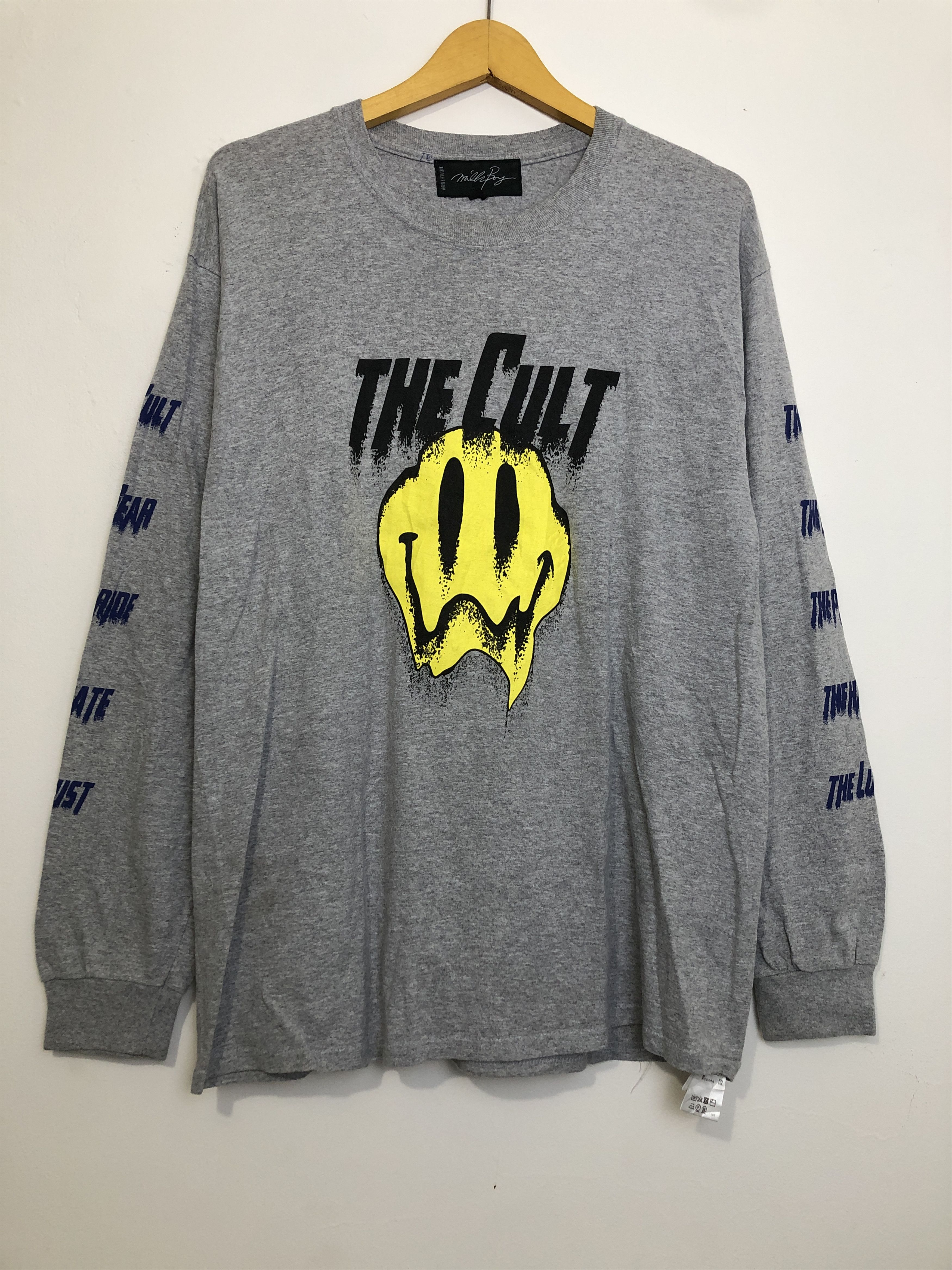Japanese Brand Milkboy The Cult Long Sleeve T-Shirt Size US L / EU 52-54 / 3 - 1 Thumbnail