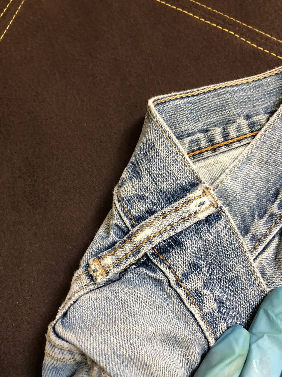 Levi's Levis 505 Button Fly Straight Leg Jeans Med Wash Size US 34 / EU 50 - 19 Thumbnail