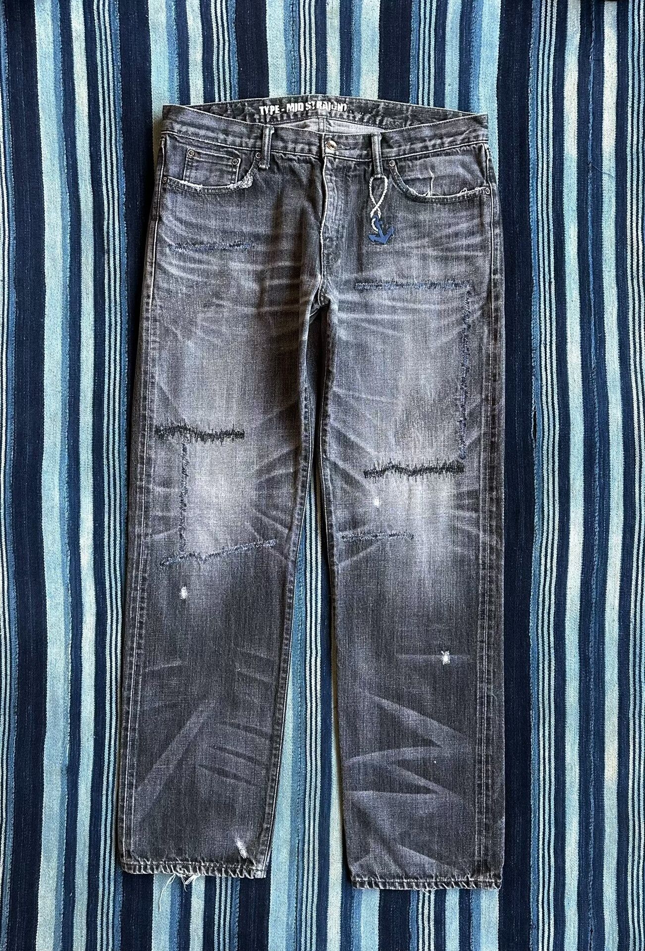 Neighborhood NEIGHBORHOOD Anchor Savage Denim Pants Size US 31 - 1 Thumbnail