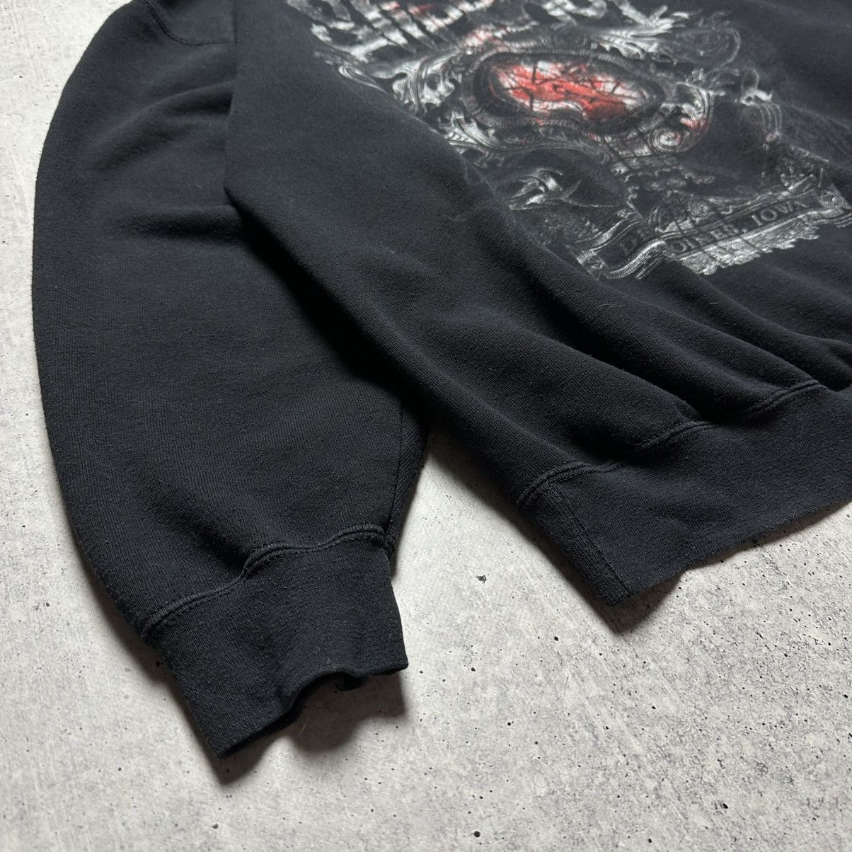 Slipknot × Vintage Slipknot Big Print Vintage Des Mointes Pentagram Hoodie Size US XL / EU 56 / 4 - 10 Thumbnail