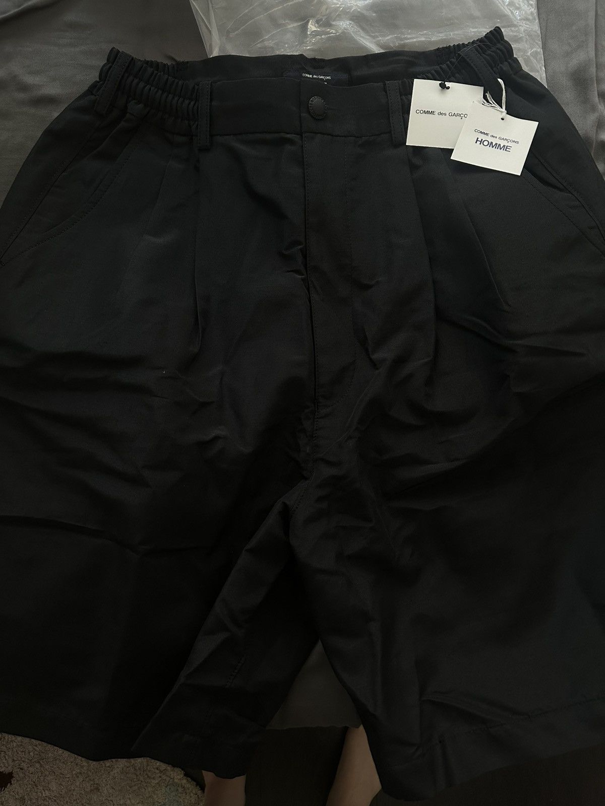 Comme des Garcons Homme Comme des Garçons Homme Linen-blend shorts Size US 30 / EU 46 - 6 Thumbnail