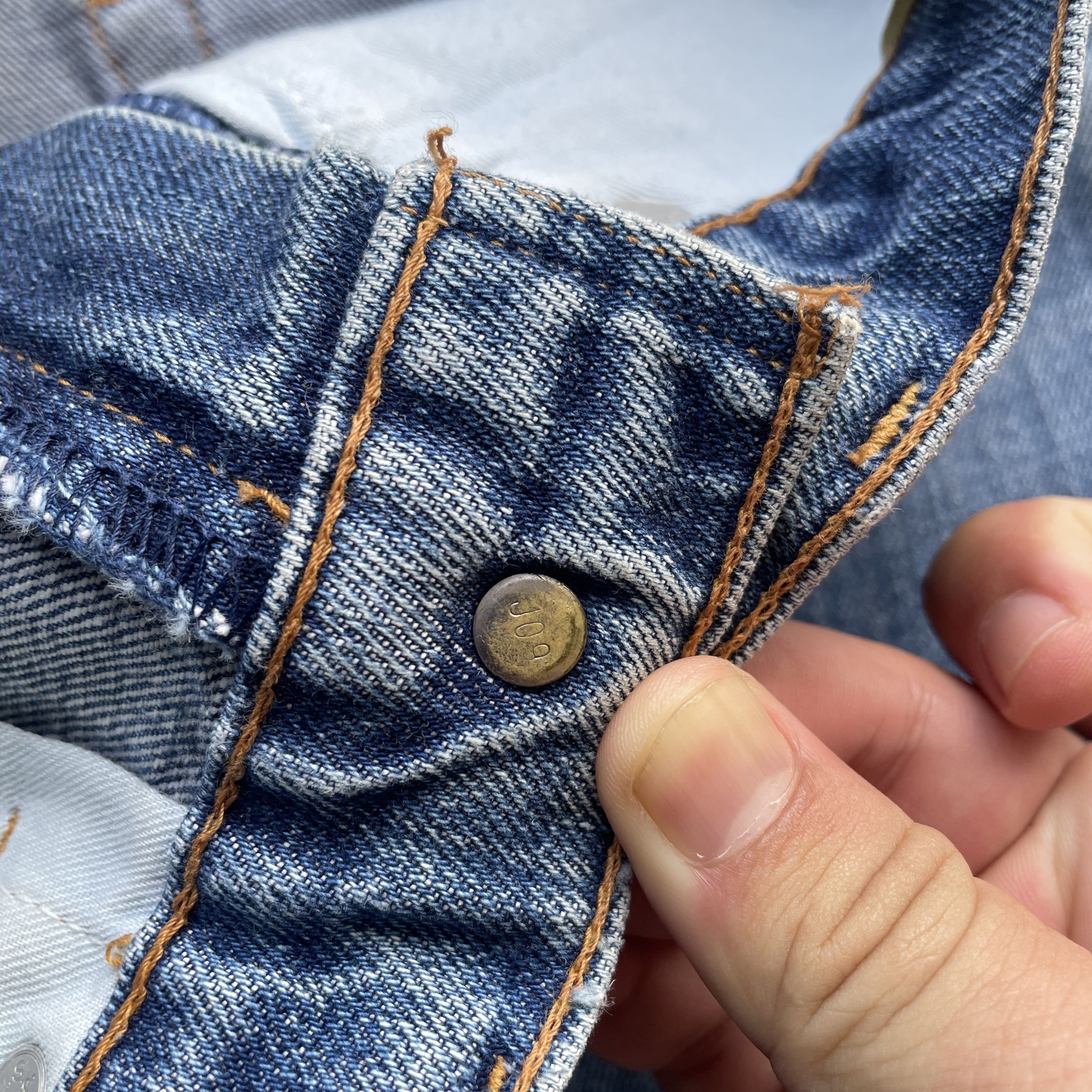 Jean × Levi's VINTAGE LEVI’S 519 J09 DENIM FADED JEANS PANTS W27x29 Size US 27 - 7 Thumbnail