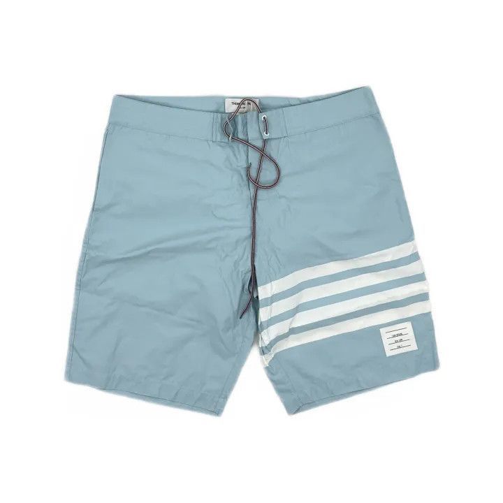 Thom Browne Thom Browne Classic Stripe Casual Shorts -2507 Size US 26 / EU 42 - 8 Thumbnail
