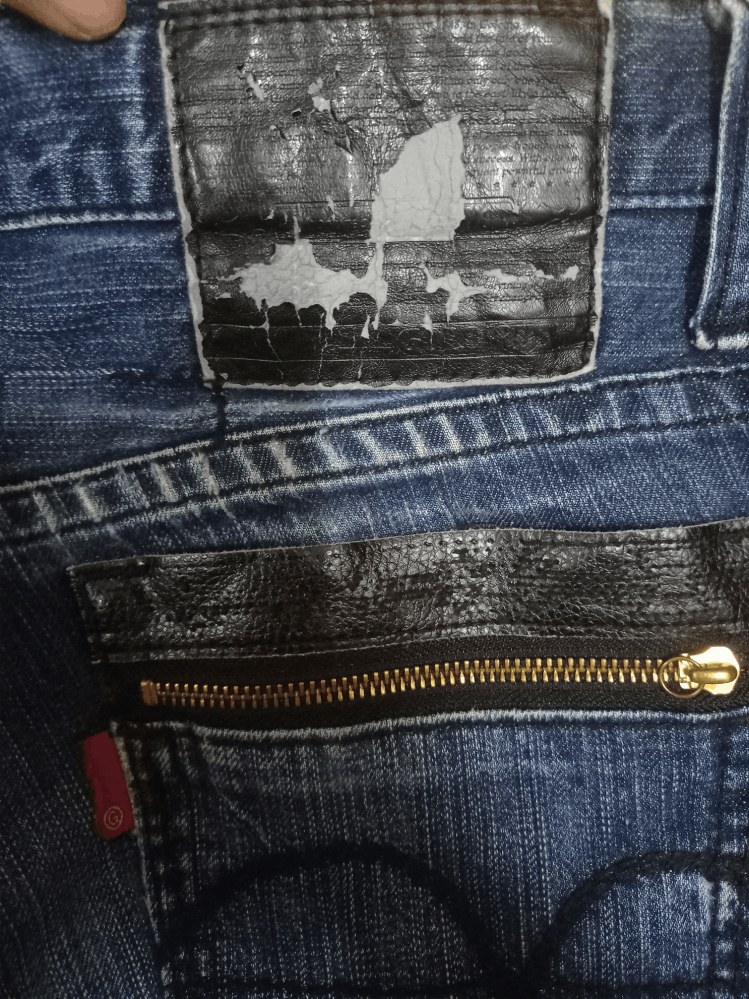 Edwin × Japanese Brand SALES🔥Vintage Edwin Blue Wash Distressed Loose Jeans Size US 32 / EU 48 - 8 Thumbnail