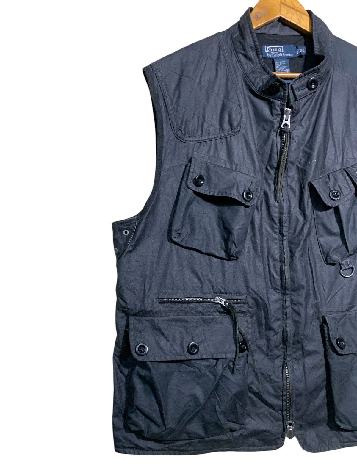 Polo Ralph Lauren 🔥POLO RL UTILITY VEST JACKETS LEATHER PARTS Size US XL / EU 56 / 4 - 2 Thumbnail