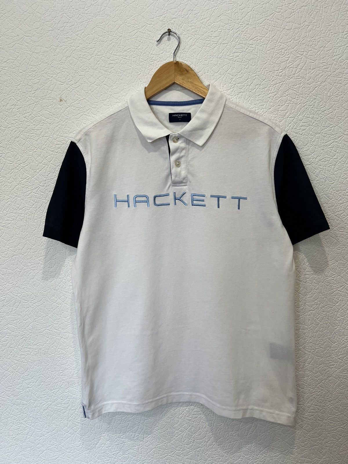 Hackett Hackett White Polo T Shirt Tee Size US M / EU 48-50 / 2 - 1 Thumbnail