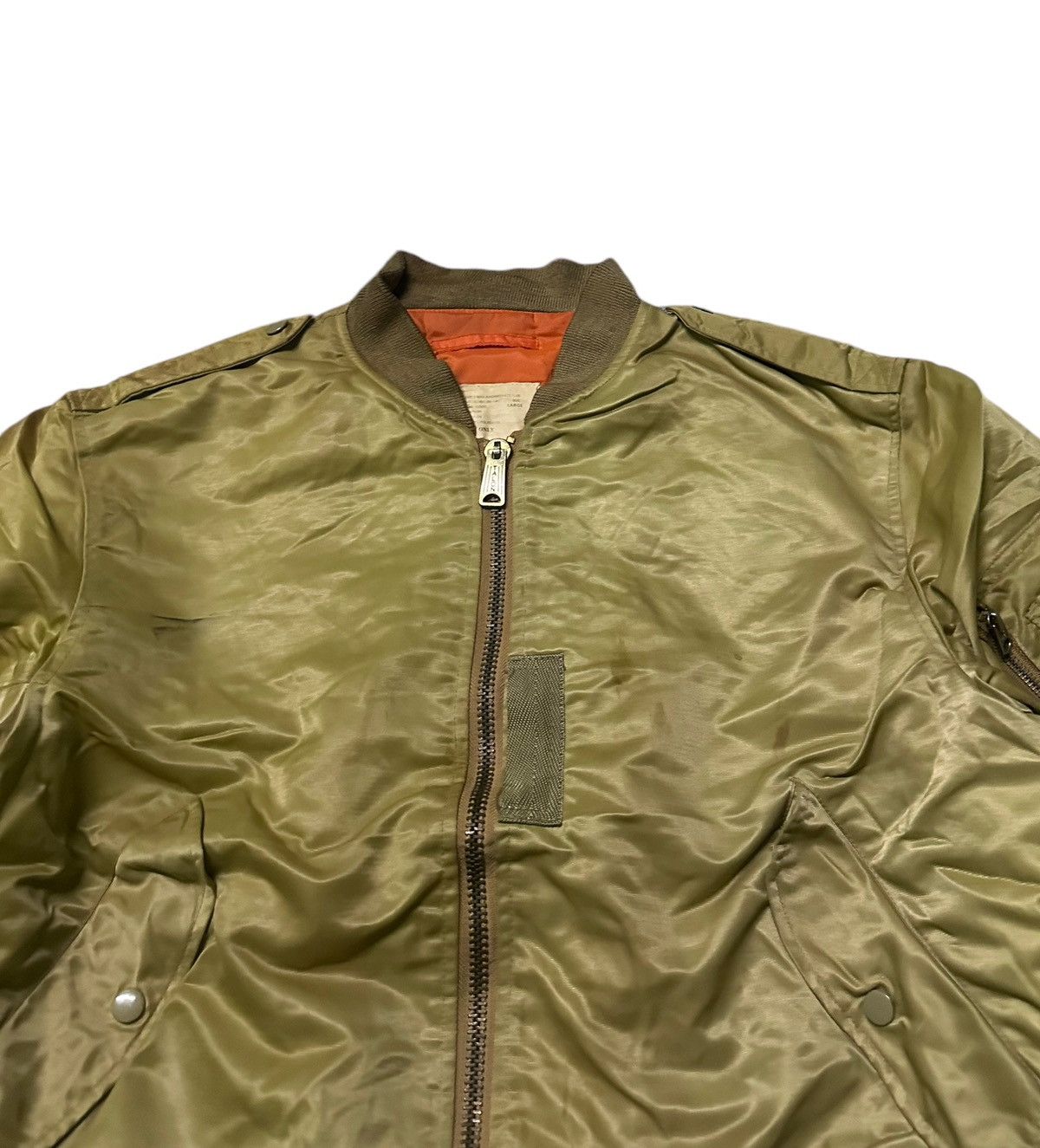 Vintage Vintage militiry bomber jacket Size US L / EU 52-54 / 3 - 2 Thumbnail