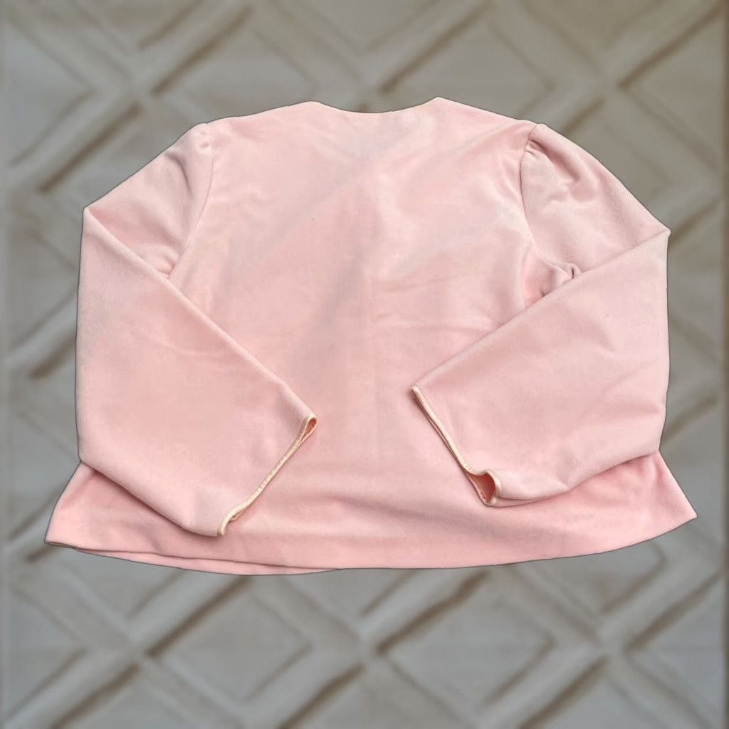 Vintage Vanity Fair Cardigan Sweater Womens M Pink Lace Button Casual Vintage Size M / US 6-8 / IT 42-44 - 1 Thumbnail