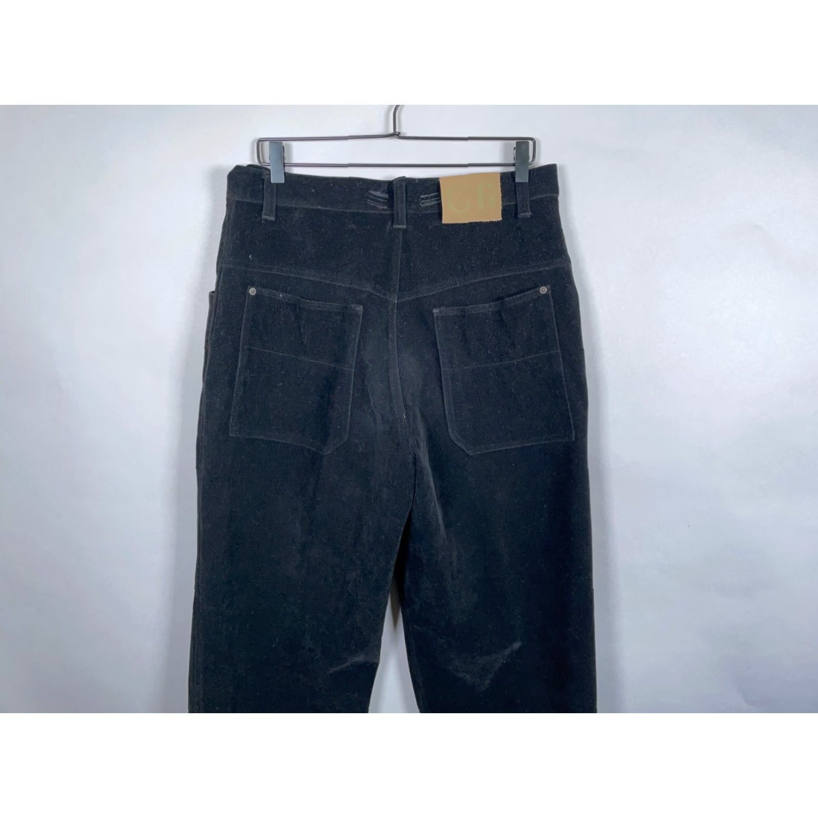 Velvet VINTAGE Godbody Men's Pants Tapered Leg Velvet Feel 90s Hip Hop Casual Fall Winter Size 34 Size US 34 / EU 50 - 4 Thumbnail