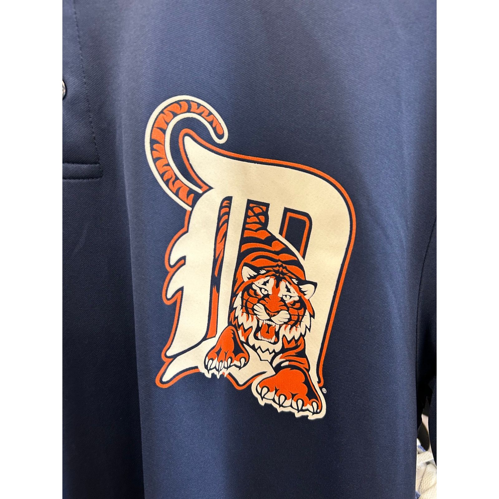 Majestic Majestic Detroit Tigers navy baseball jersey shirt L large Size US L / EU 52-54 / 3 - 4 Thumbnail